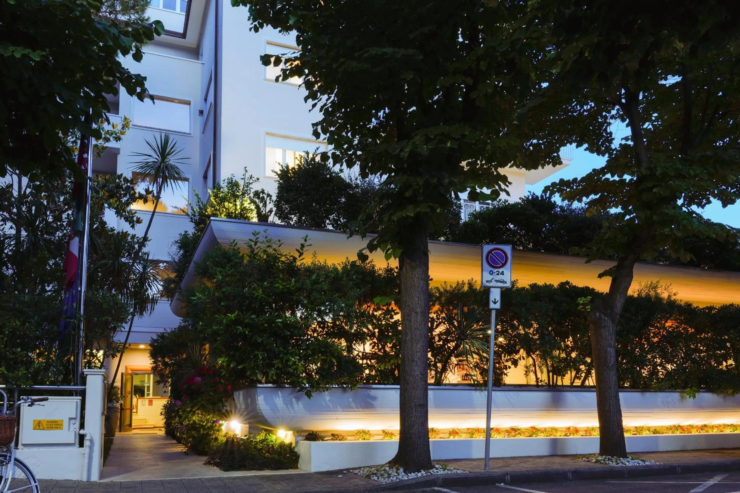 Property building in Hotel Sylvia