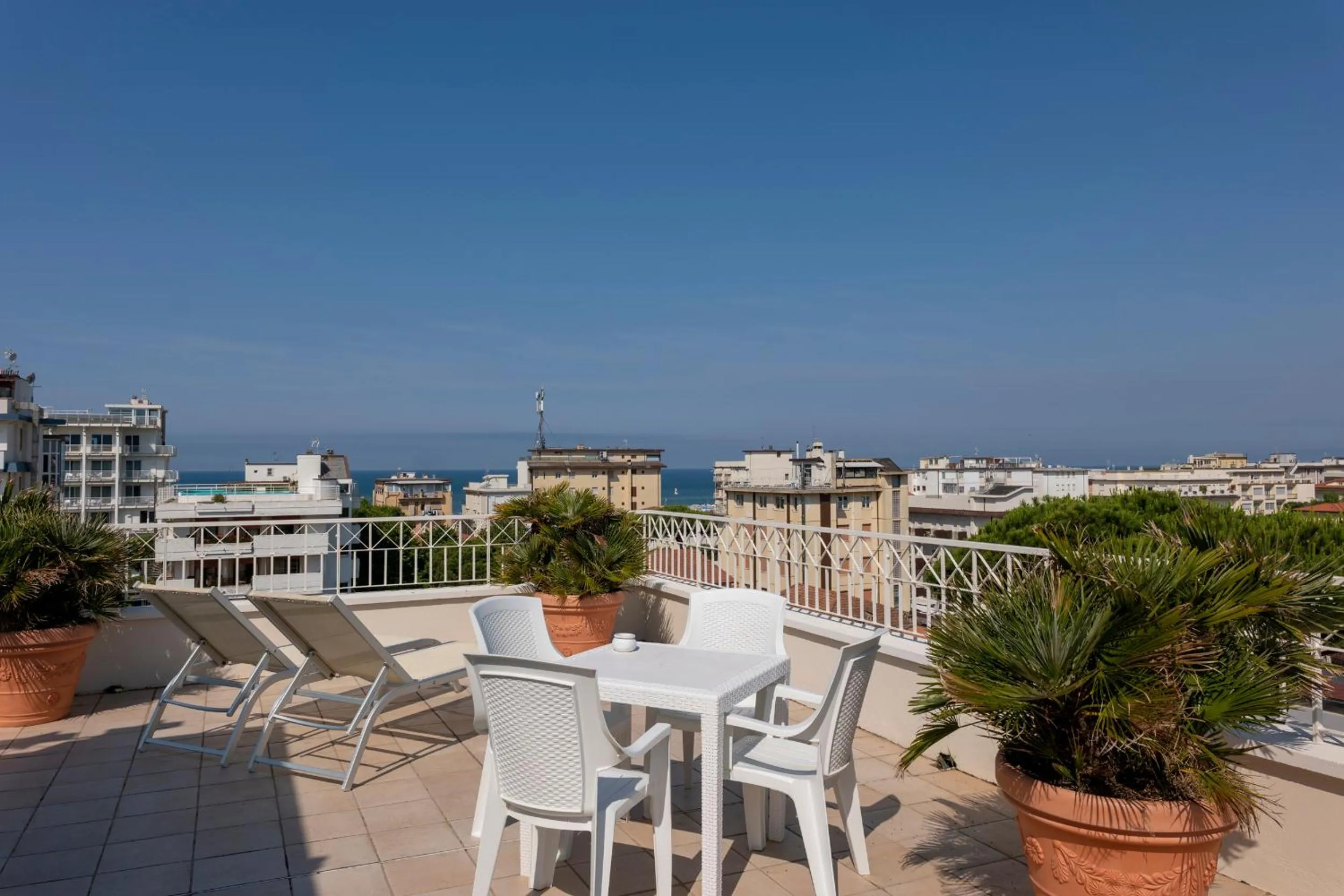 Balcony/Terrace in Hotel Sylvia