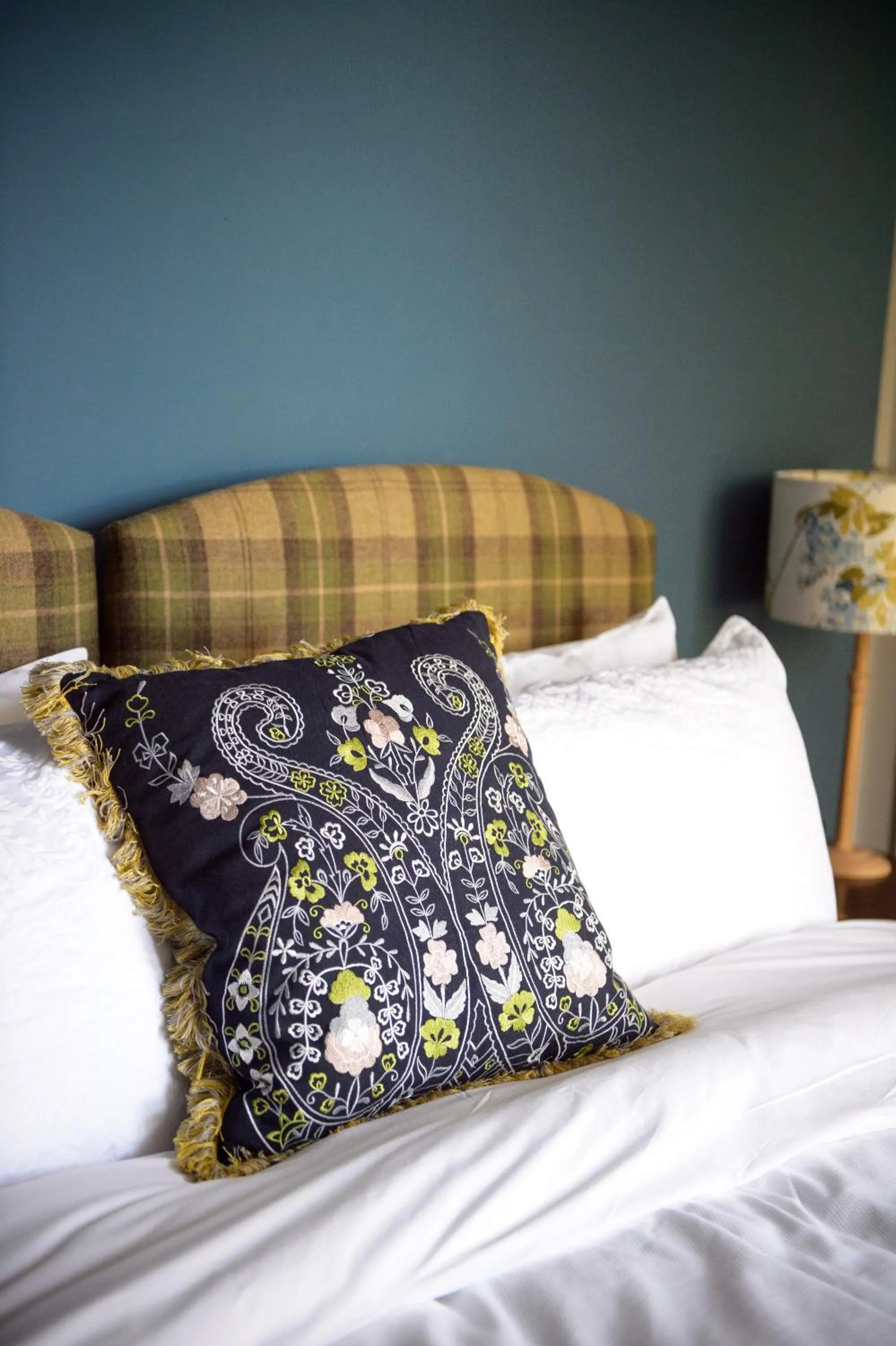 Decorative detail, Bed in Bank House B&B