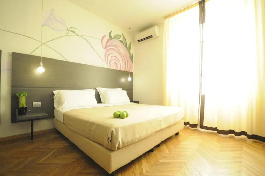 Bedroom, Bed in Hotel Tirreno