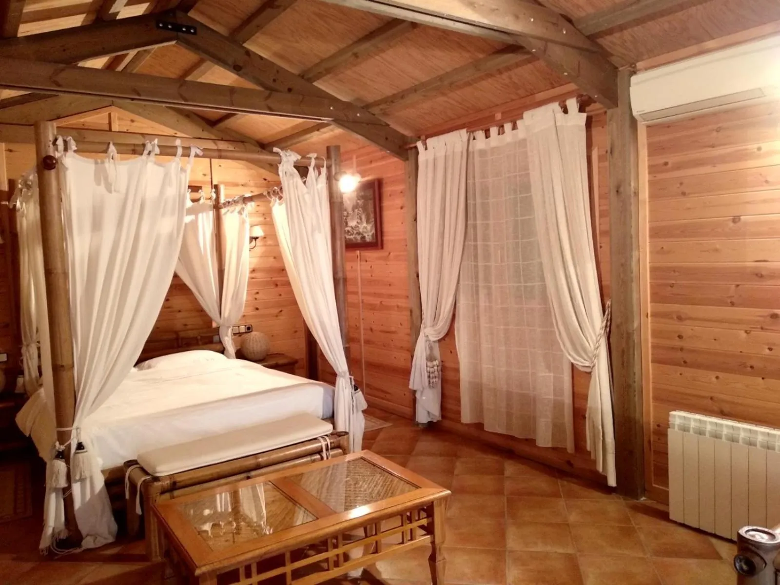 Bed in Hotel Sierra Oriente