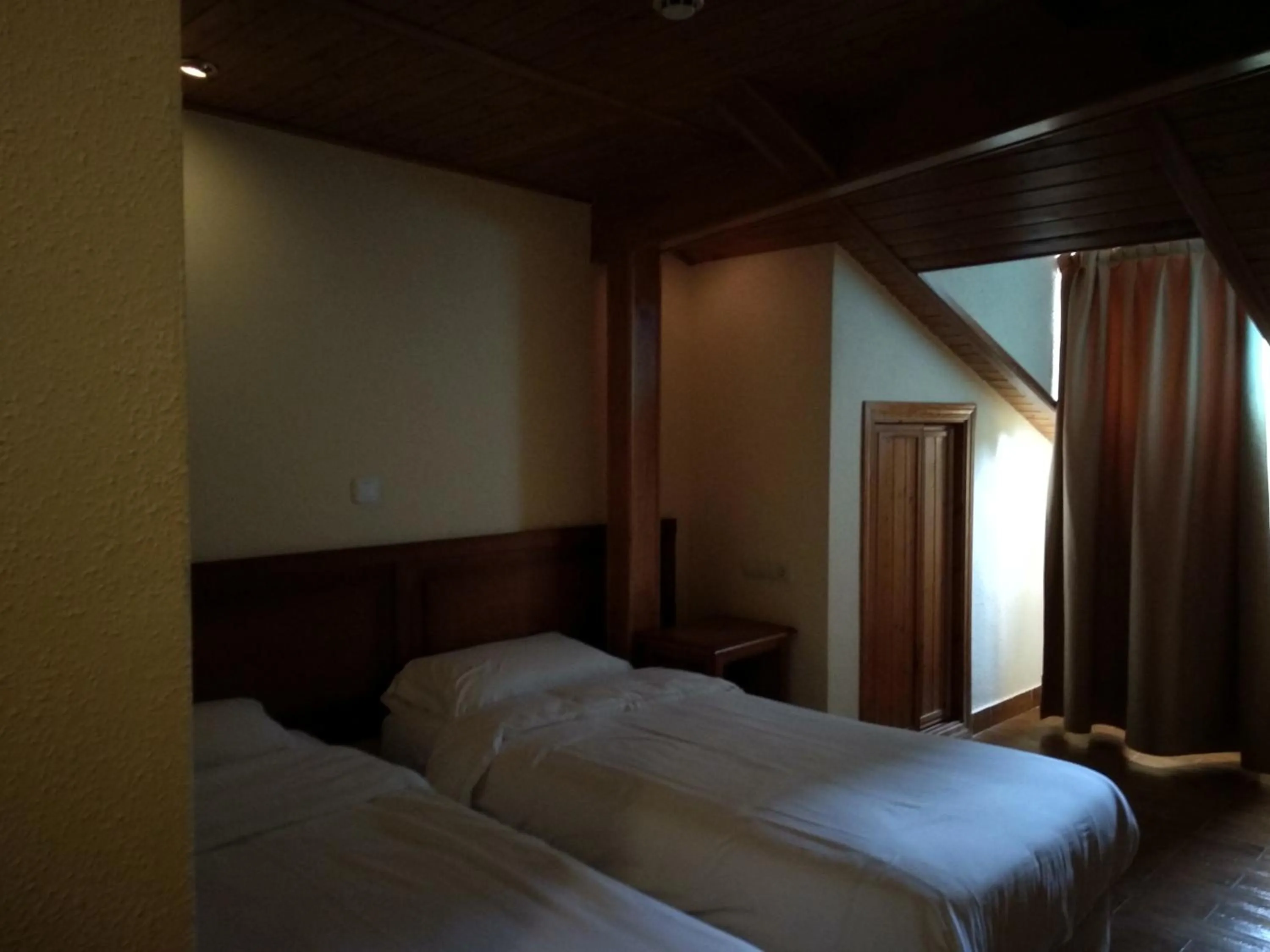 Bed in Hotel Sierra Oriente