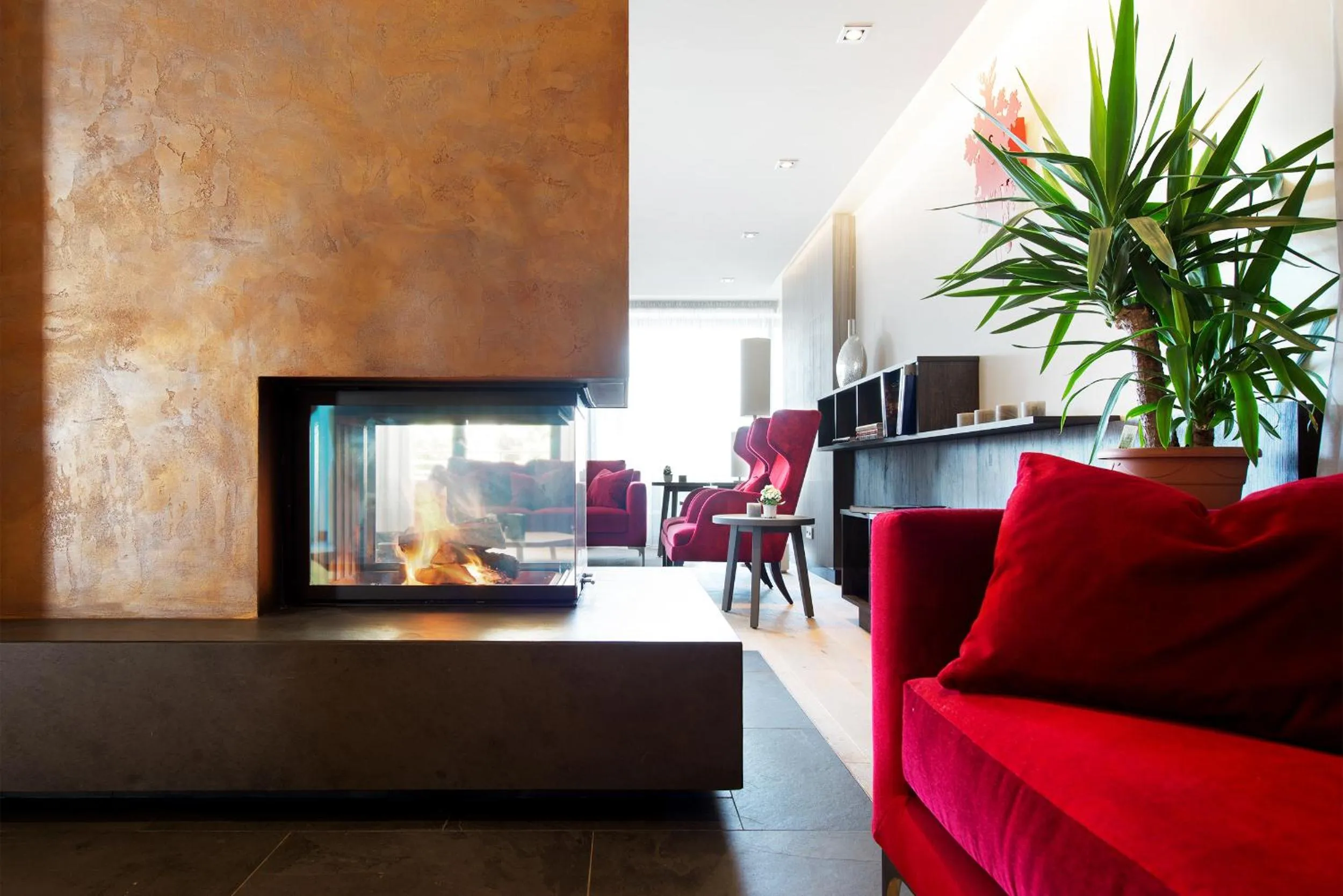 Lounge or bar in Bio- und Wellnesshotel Alpenblick