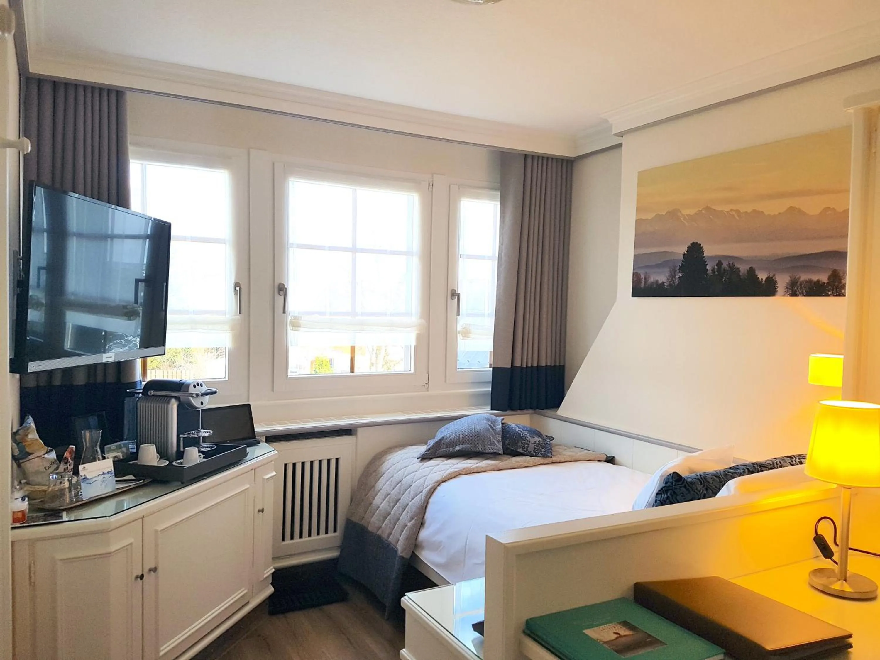 Bedroom, Bed in Bio- und Wellnesshotel Alpenblick