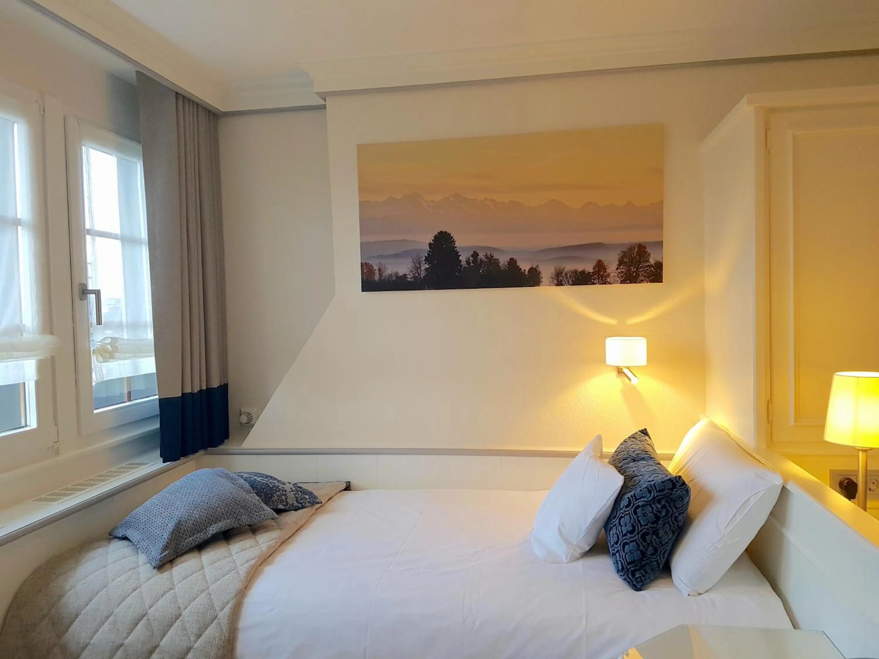 Bedroom, Bed in Bio- und Wellnesshotel Alpenblick
