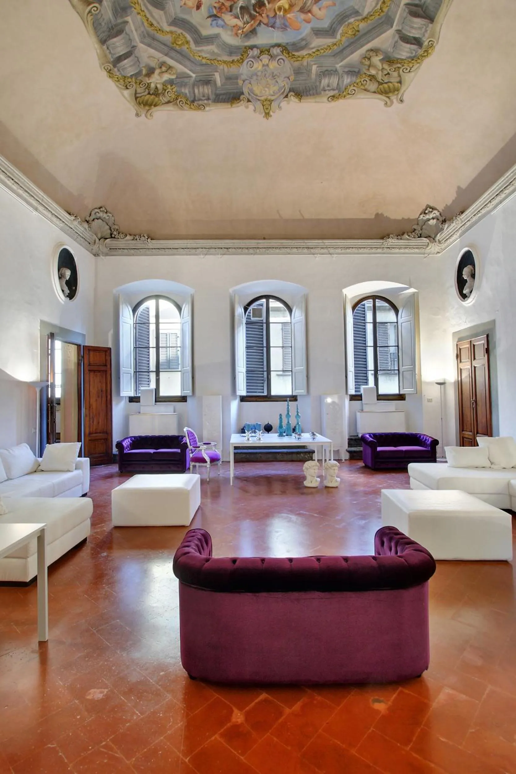 Living room in Palazzo Tolomei - Residenza D'Epoca