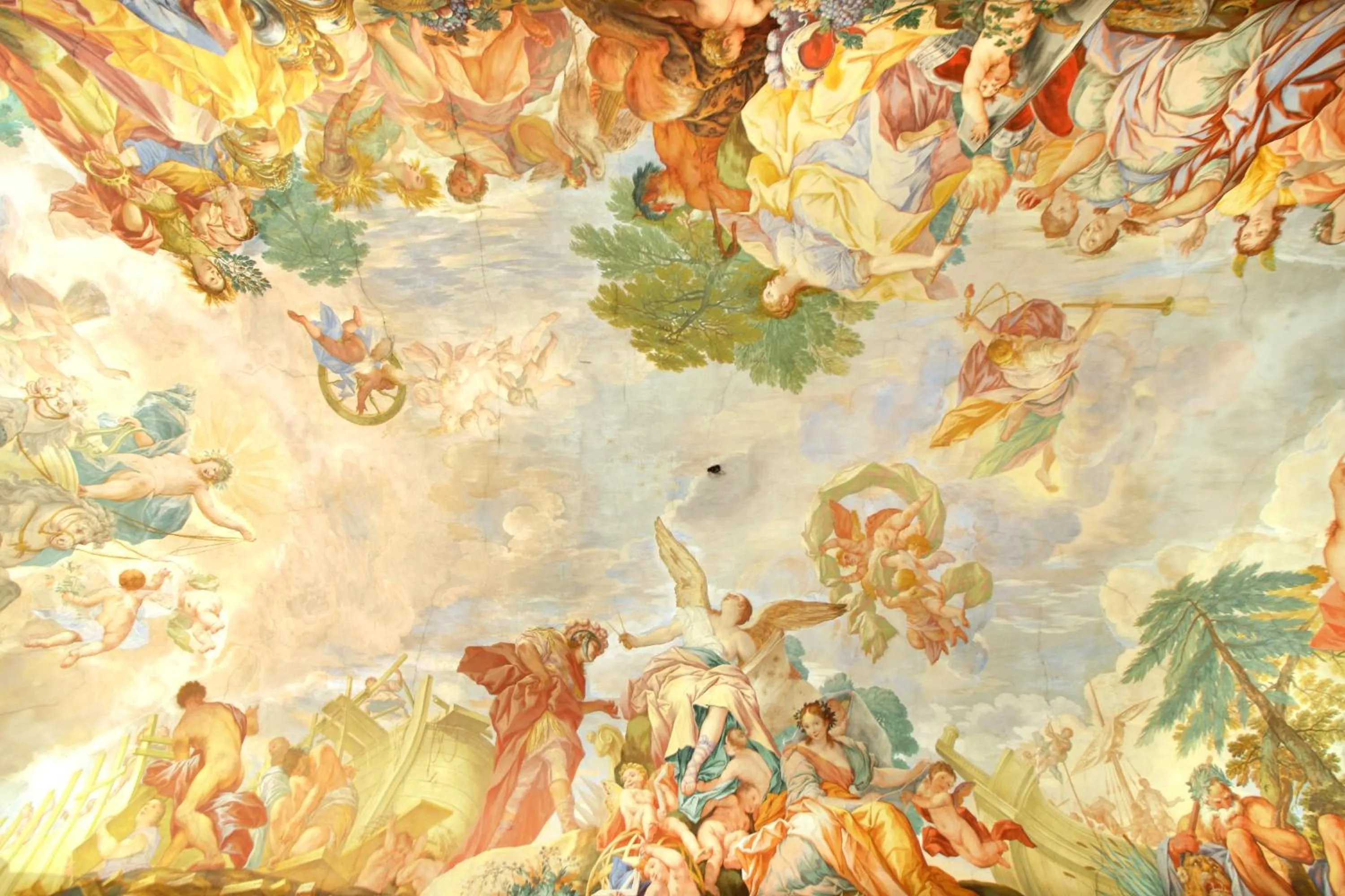 Decorative detail in Palazzo Tolomei - Residenza D'Epoca