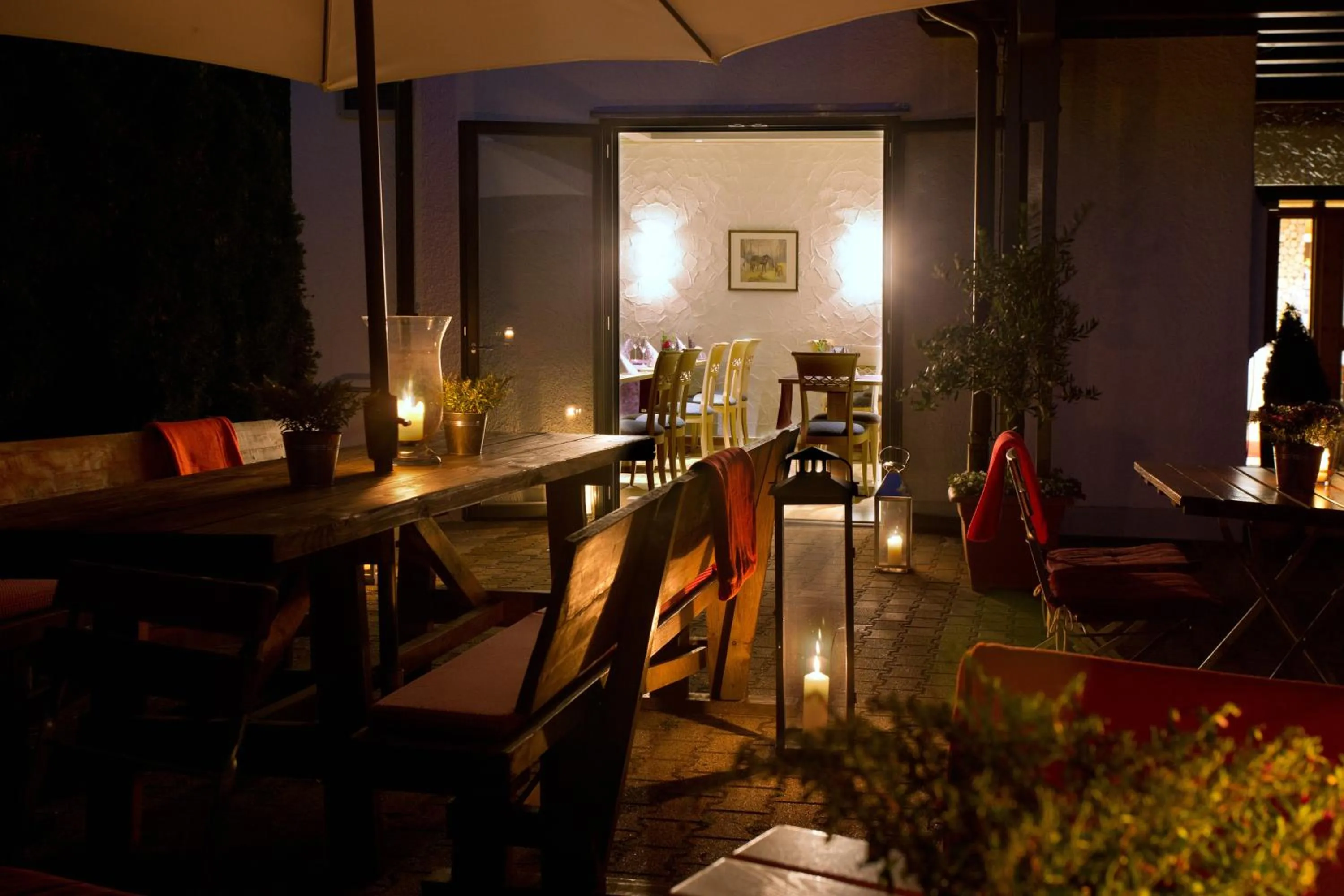 Balcony/Terrace in Hotel-Restaurant Vogthof