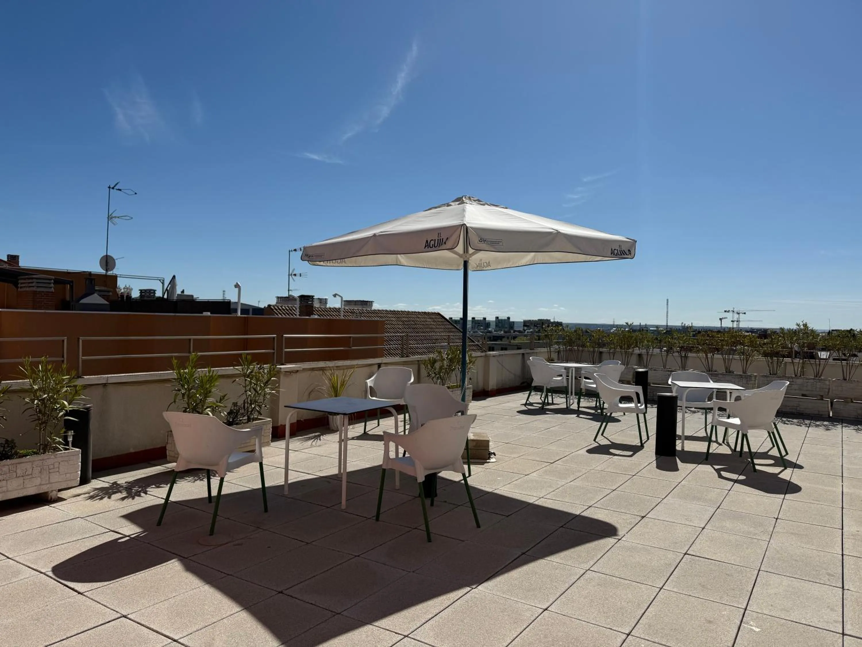 Patio in Hotel Praderón