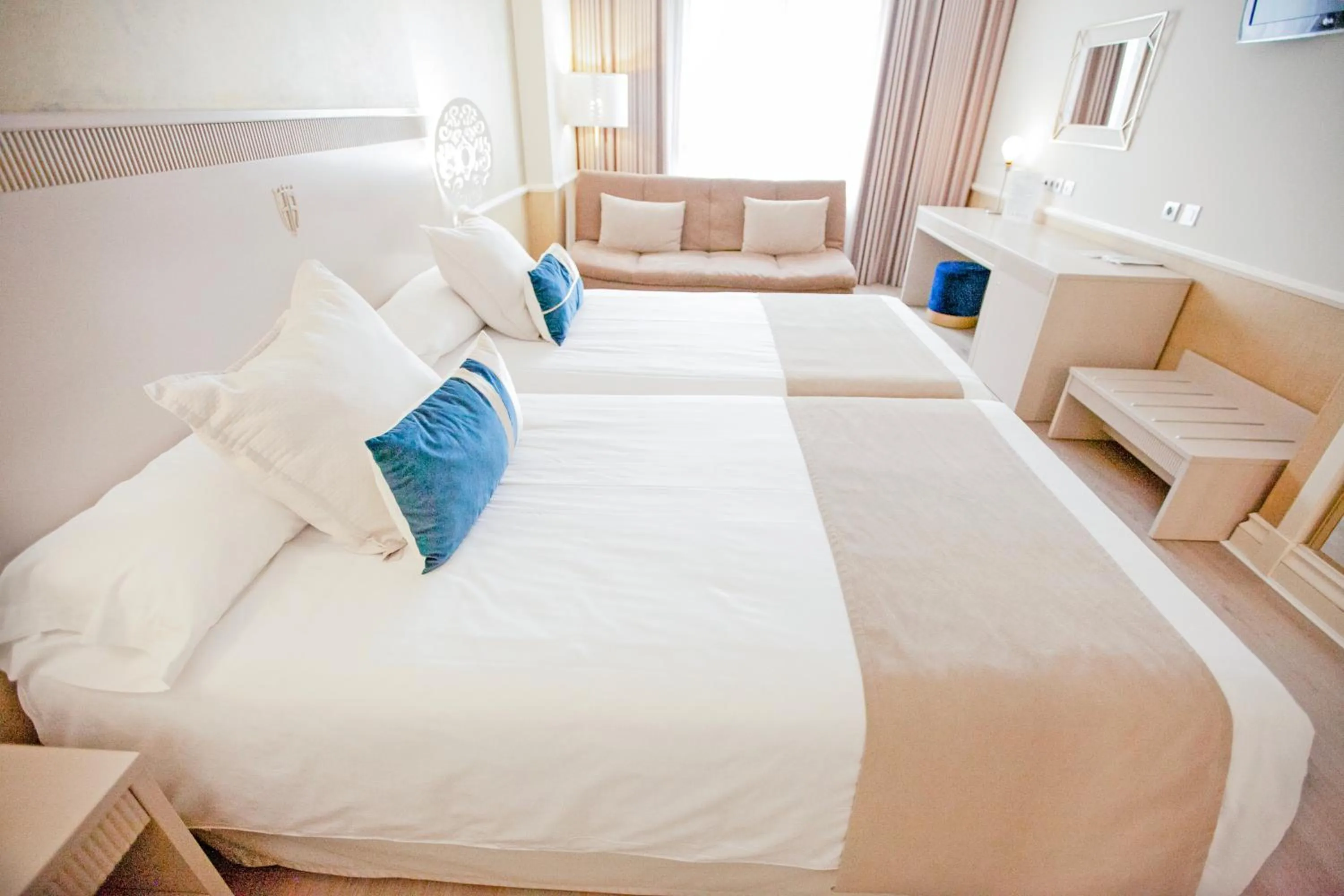 Bed in Hotel Alfonso VIII