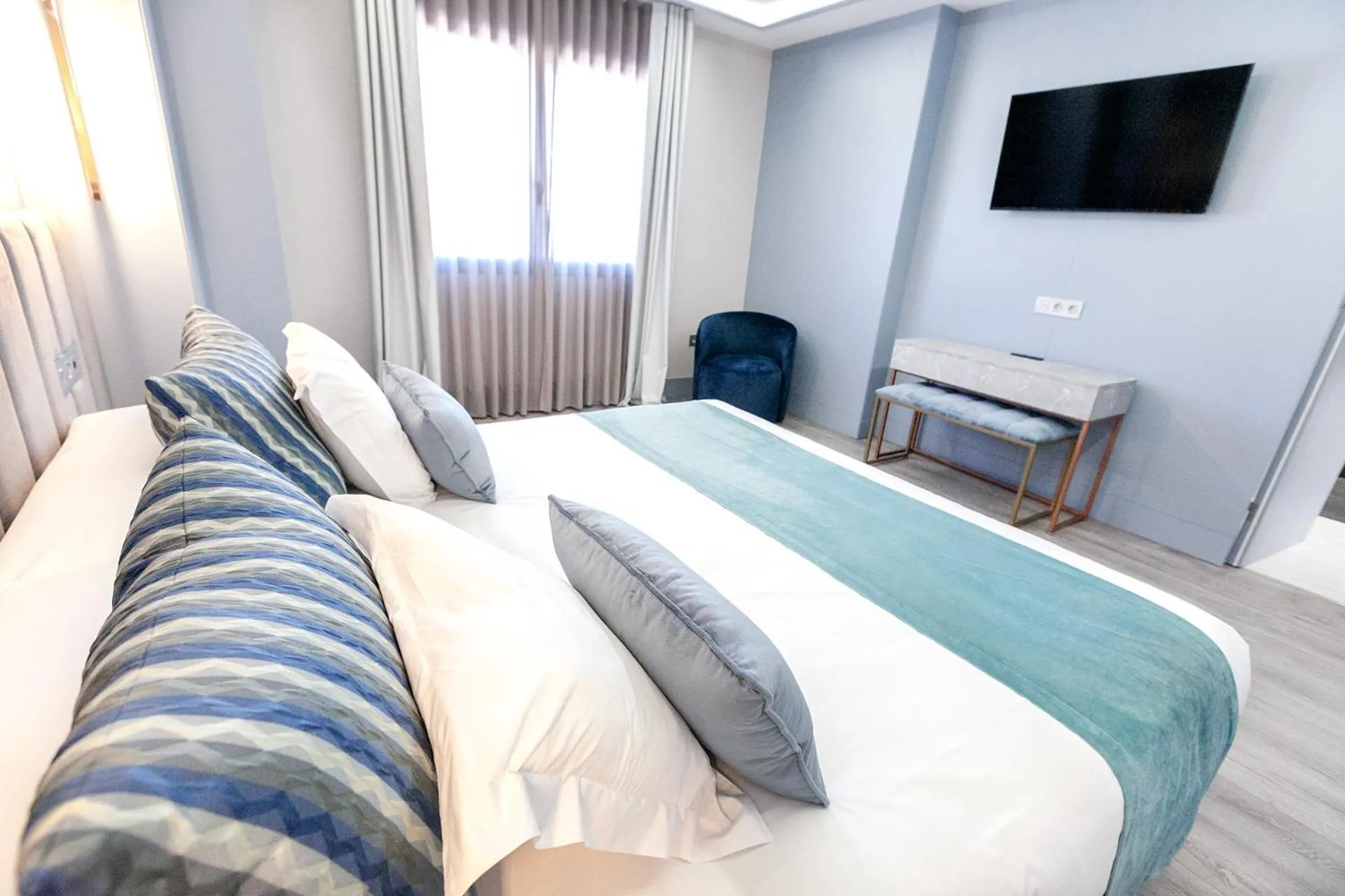 Bed in Hotel Alfonso VIII