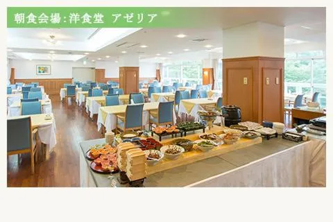 Buffet breakfast in Kagetsuen