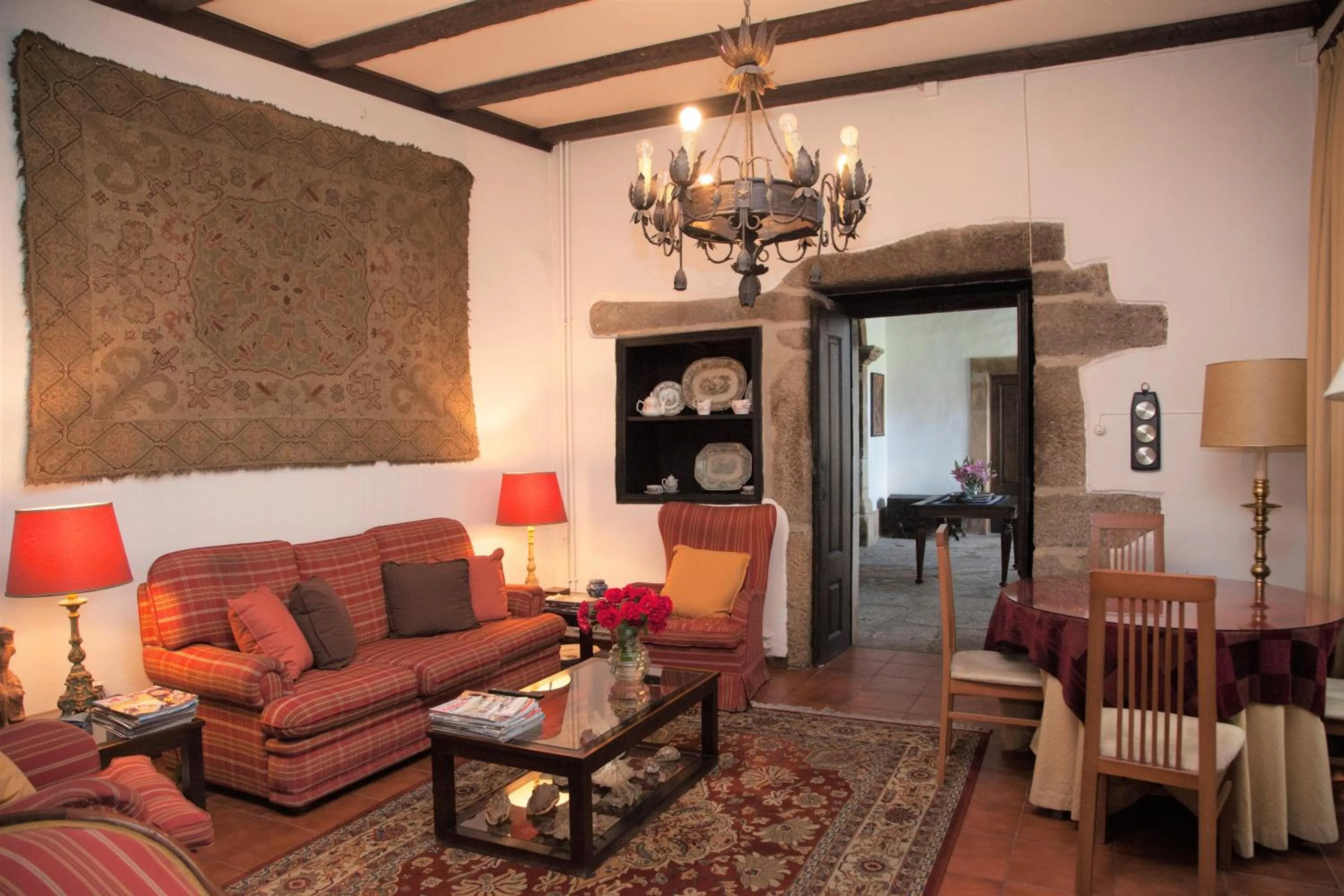 Communal lounge/ TV room in Casa Das Obras