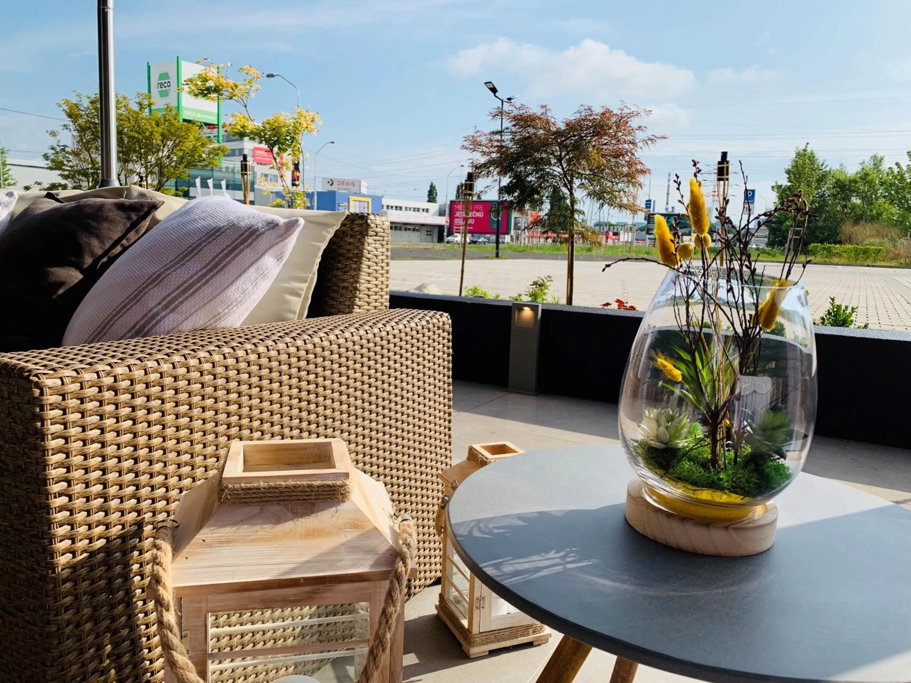 Balcony/Terrace in Hotel Color