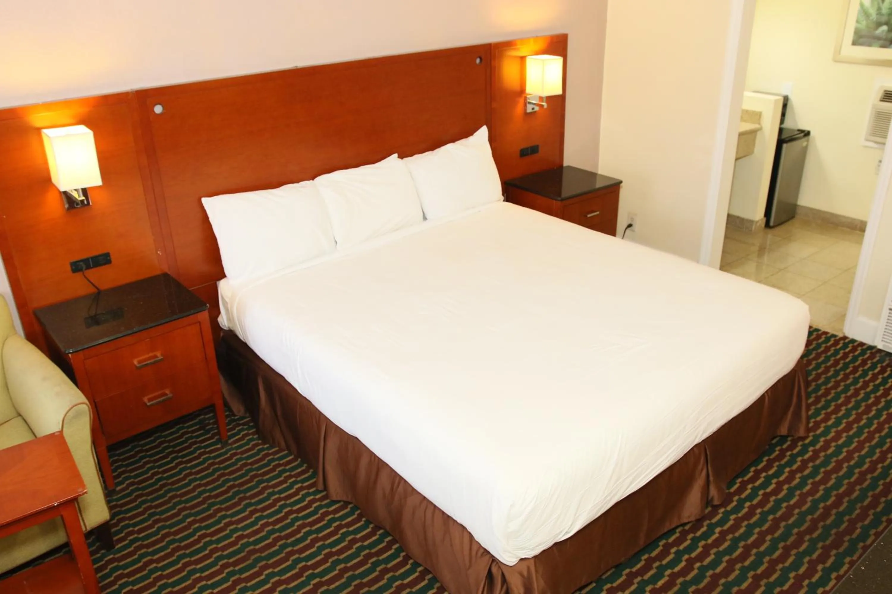 Bed in Town and Country Inn