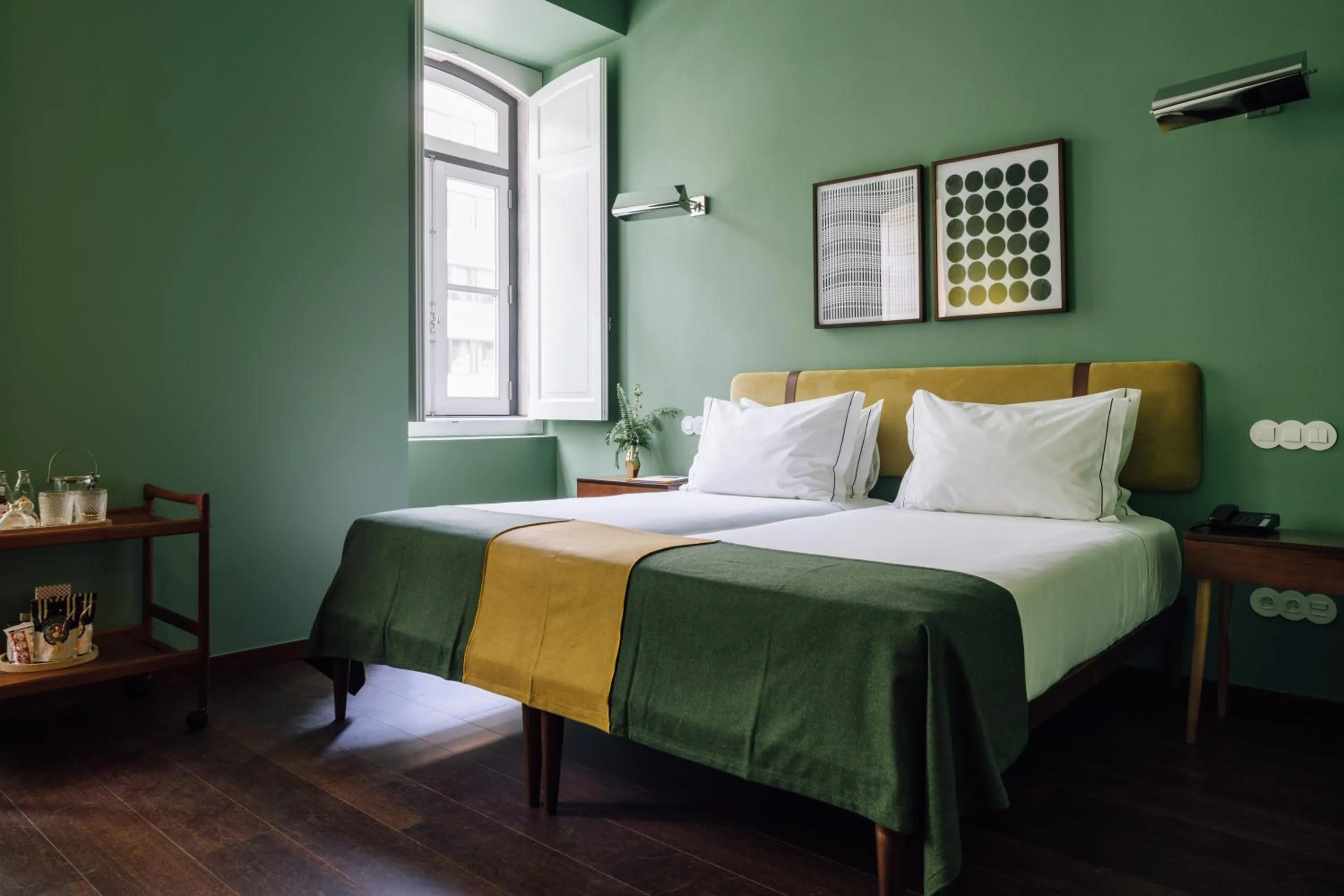 Bedroom, Bed in The Vintage Hotel & Spa Lisbon