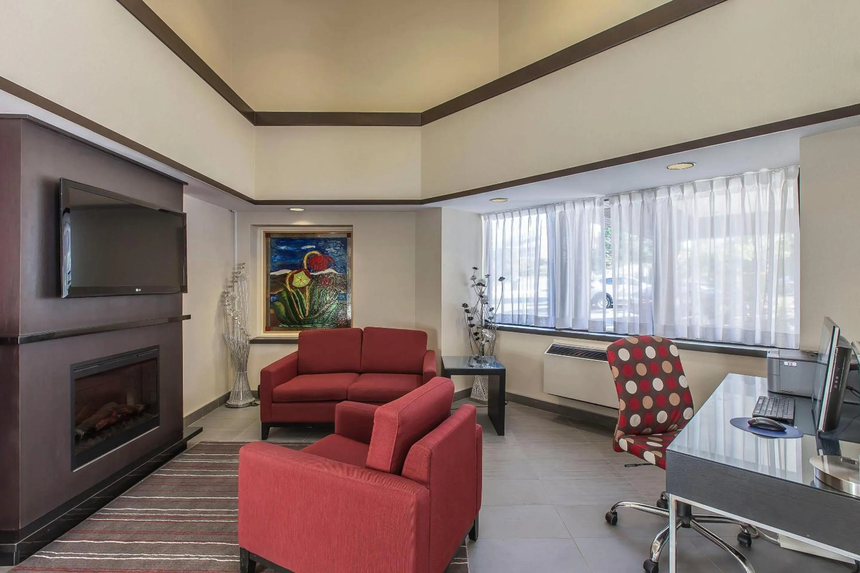 Lobby or reception in Comfort Inn