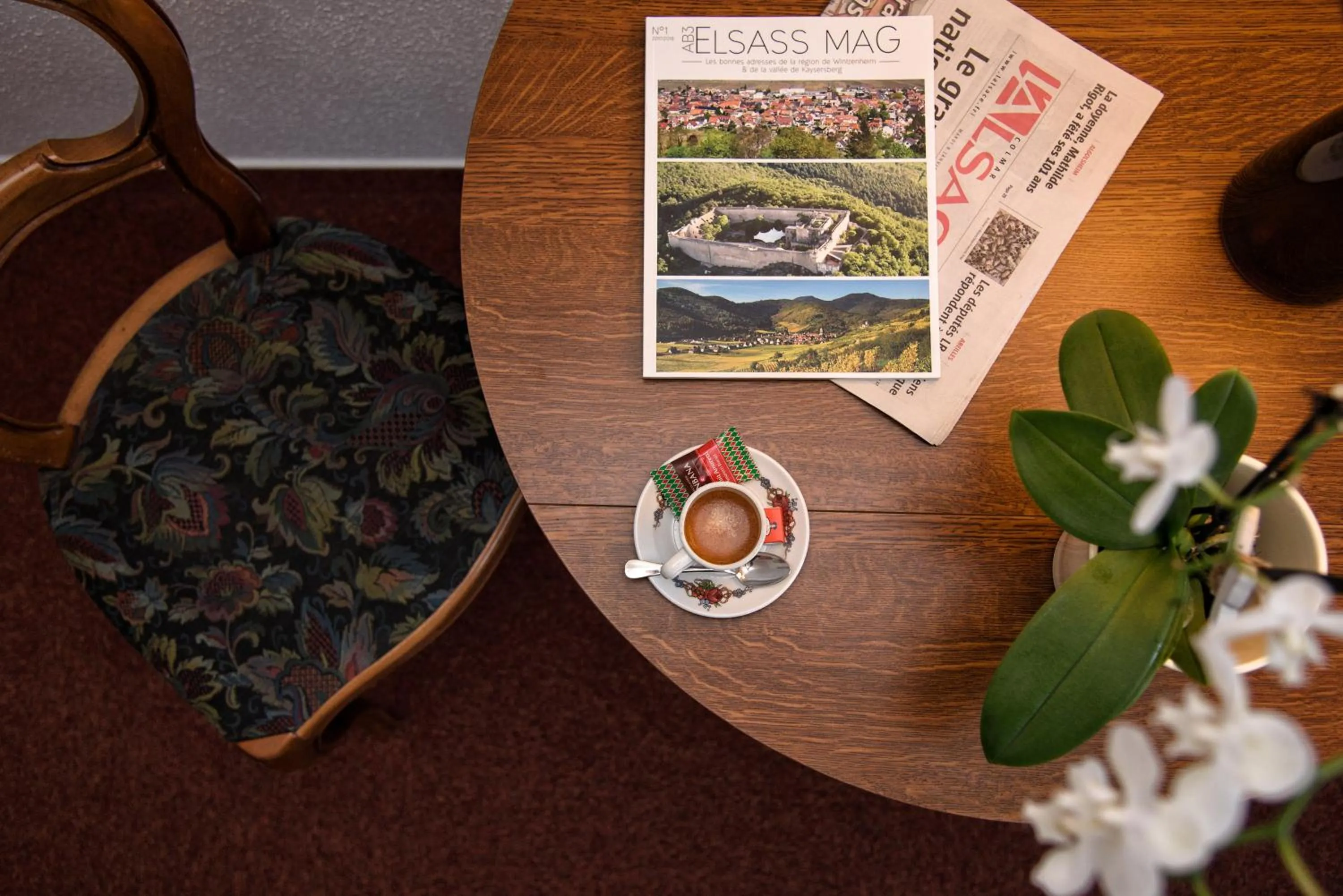 Bedroom in Hôtel Deybach