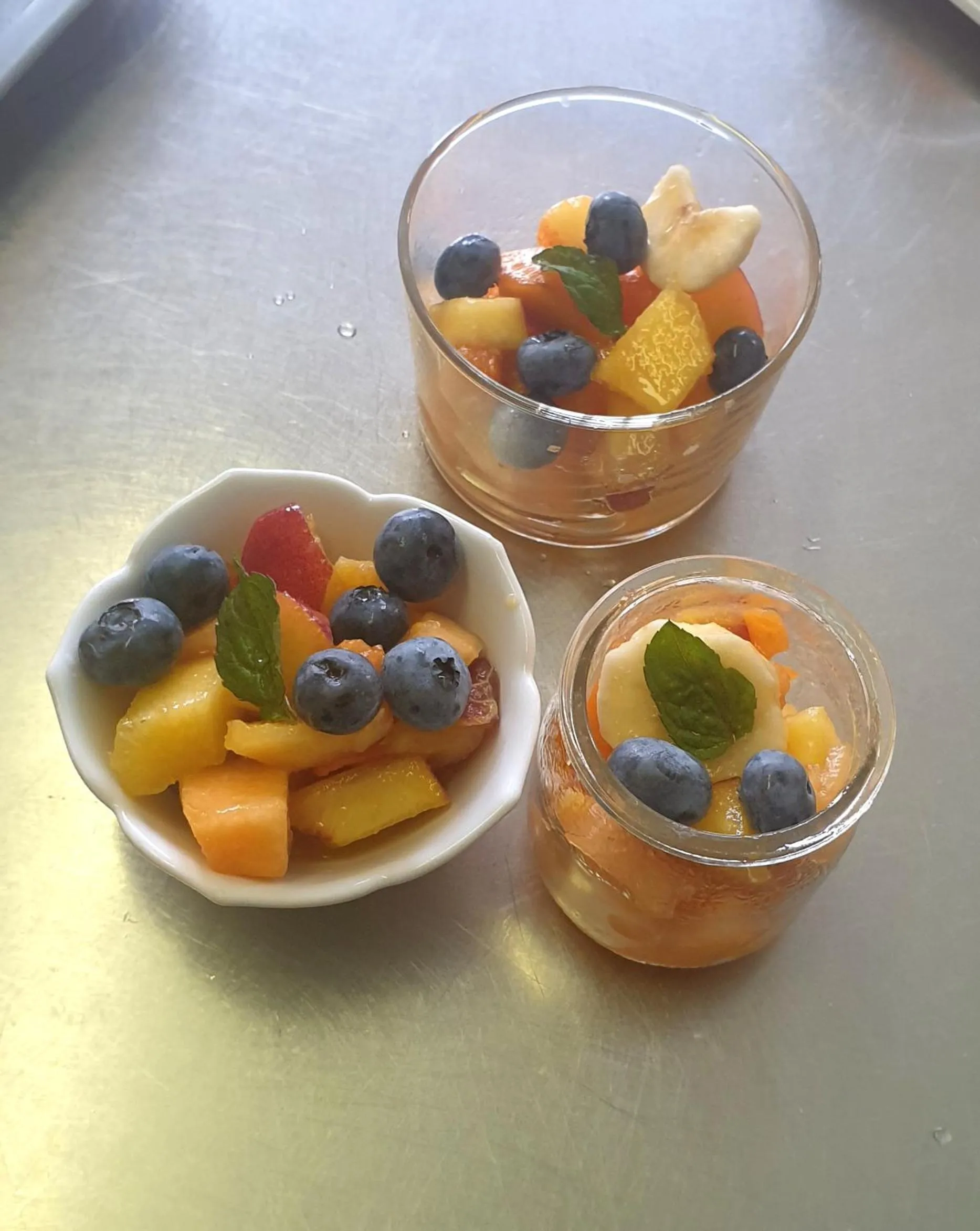 Buffet breakfast in Hôtel Deybach