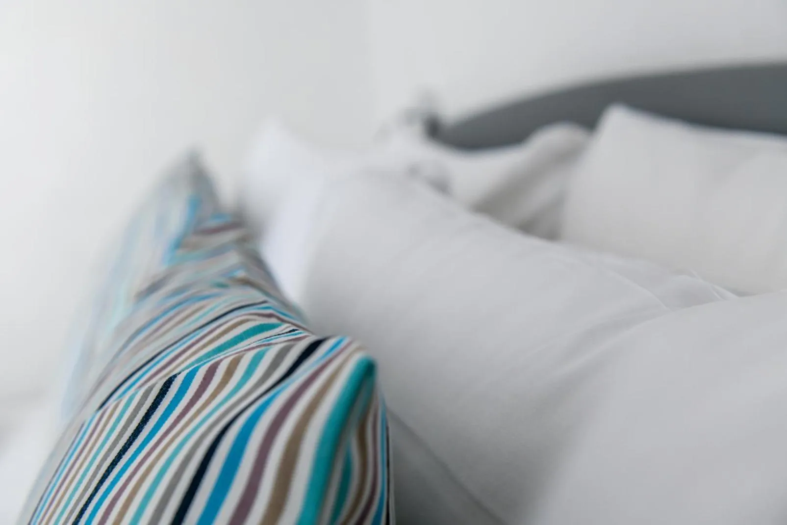 Decorative detail, Bed in Logis Hotel de France