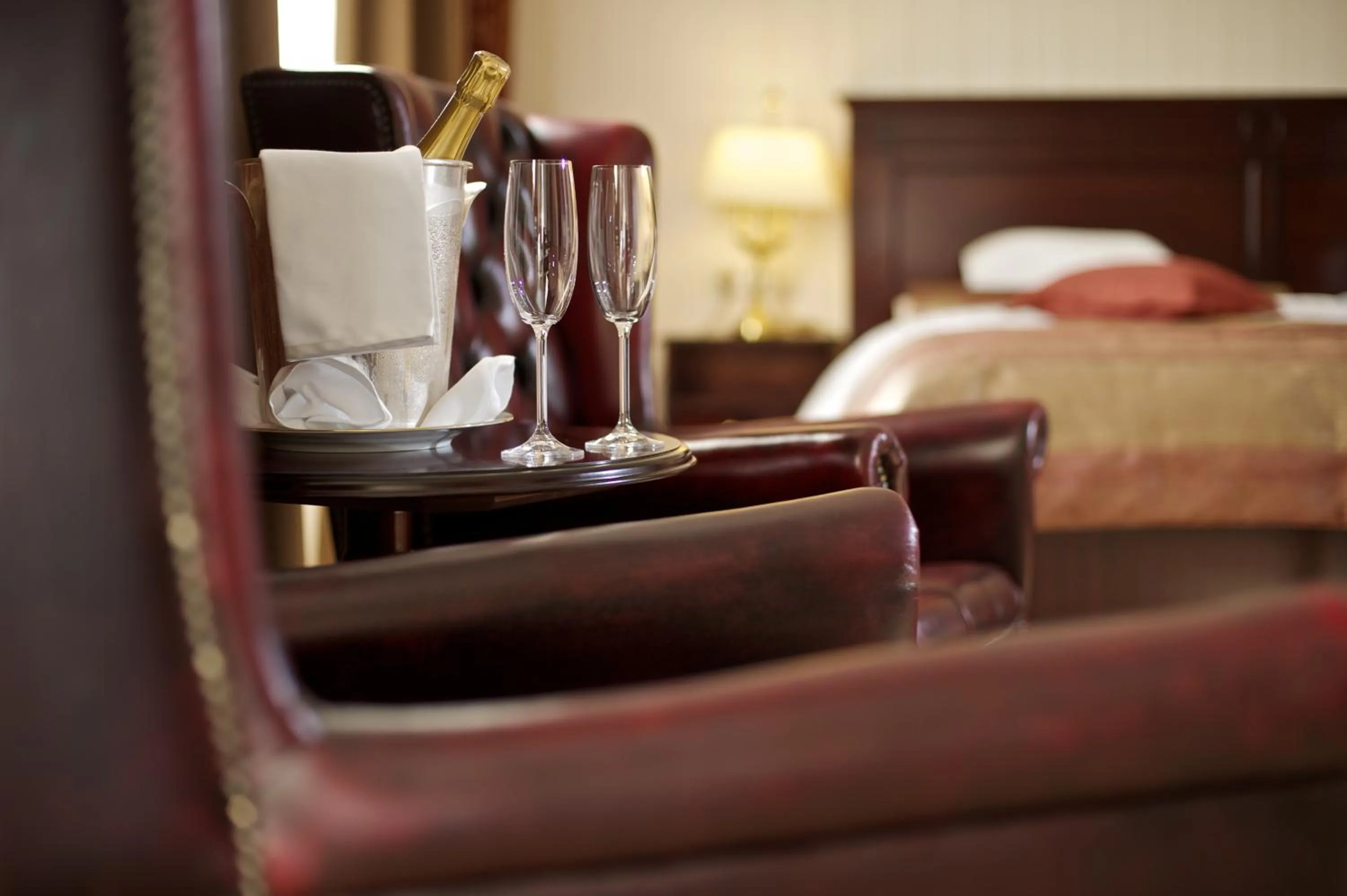 Decorative detail, Bed in Hotel Devín