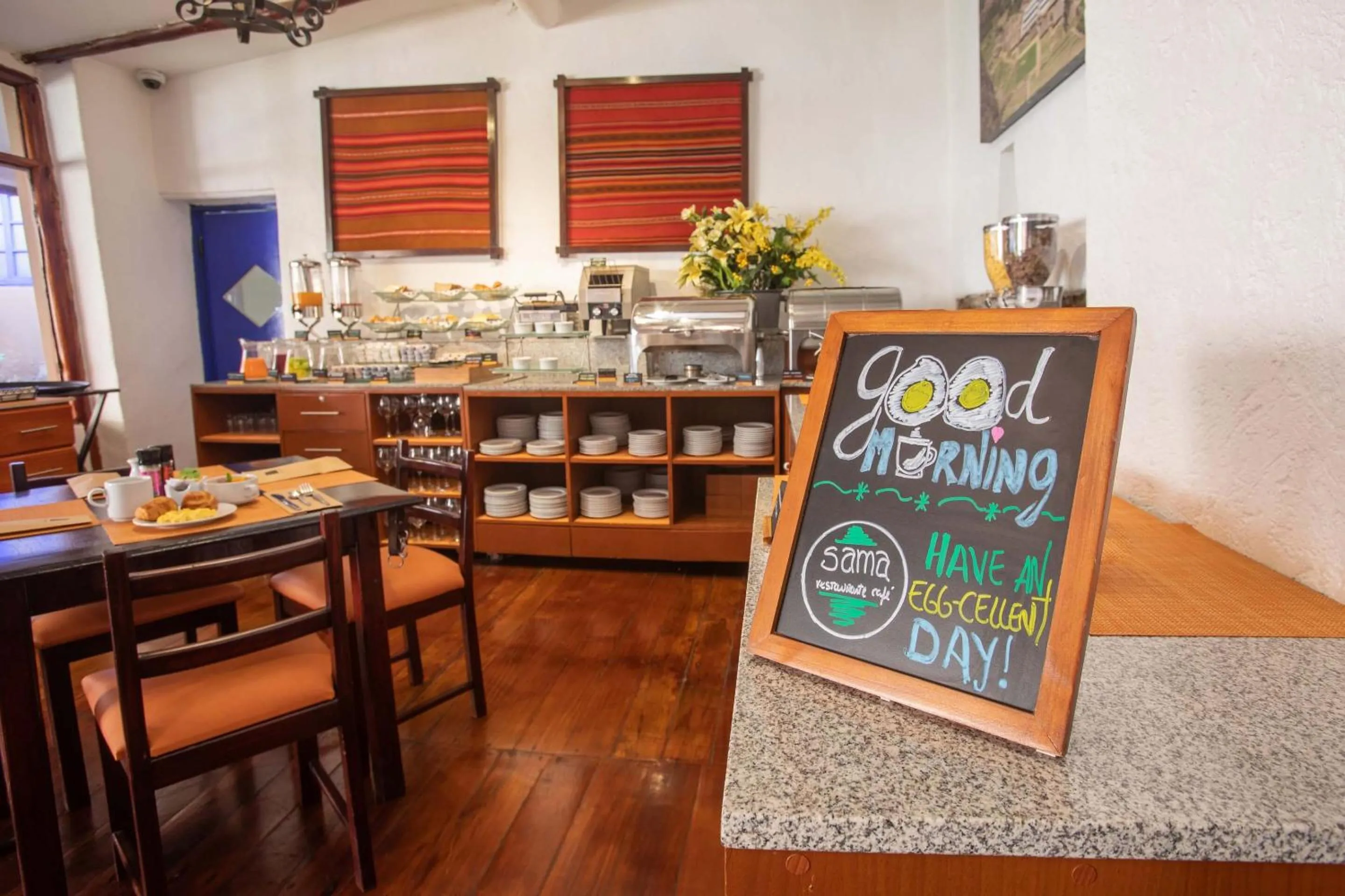 Buffet breakfast in Casa Andina Standard Cusco San Blas