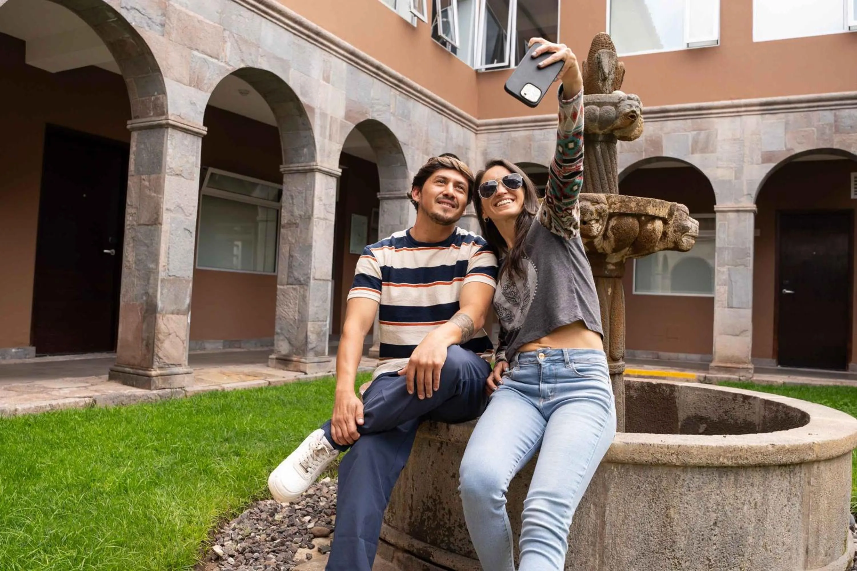 Garden view in Casa Andina Standard Cusco San Blas