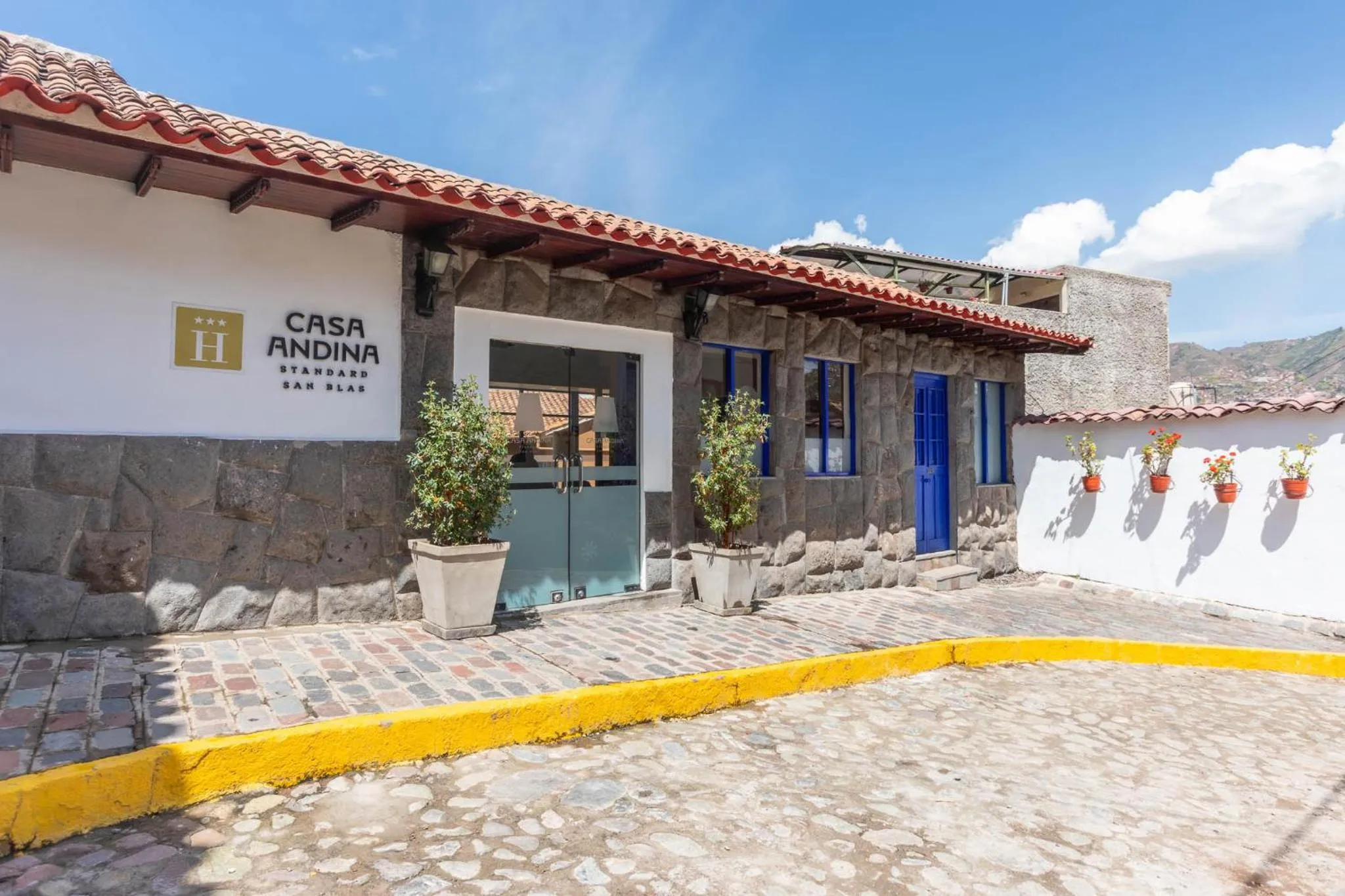 Facade/entrance in Casa Andina Standard Cusco San Blas