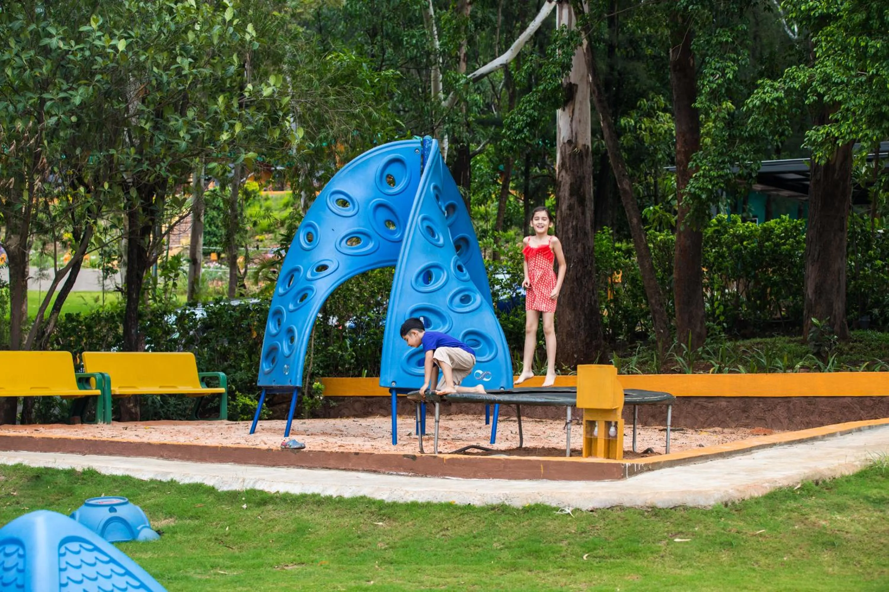 Children play ground in Residency Lake Resort & Spa