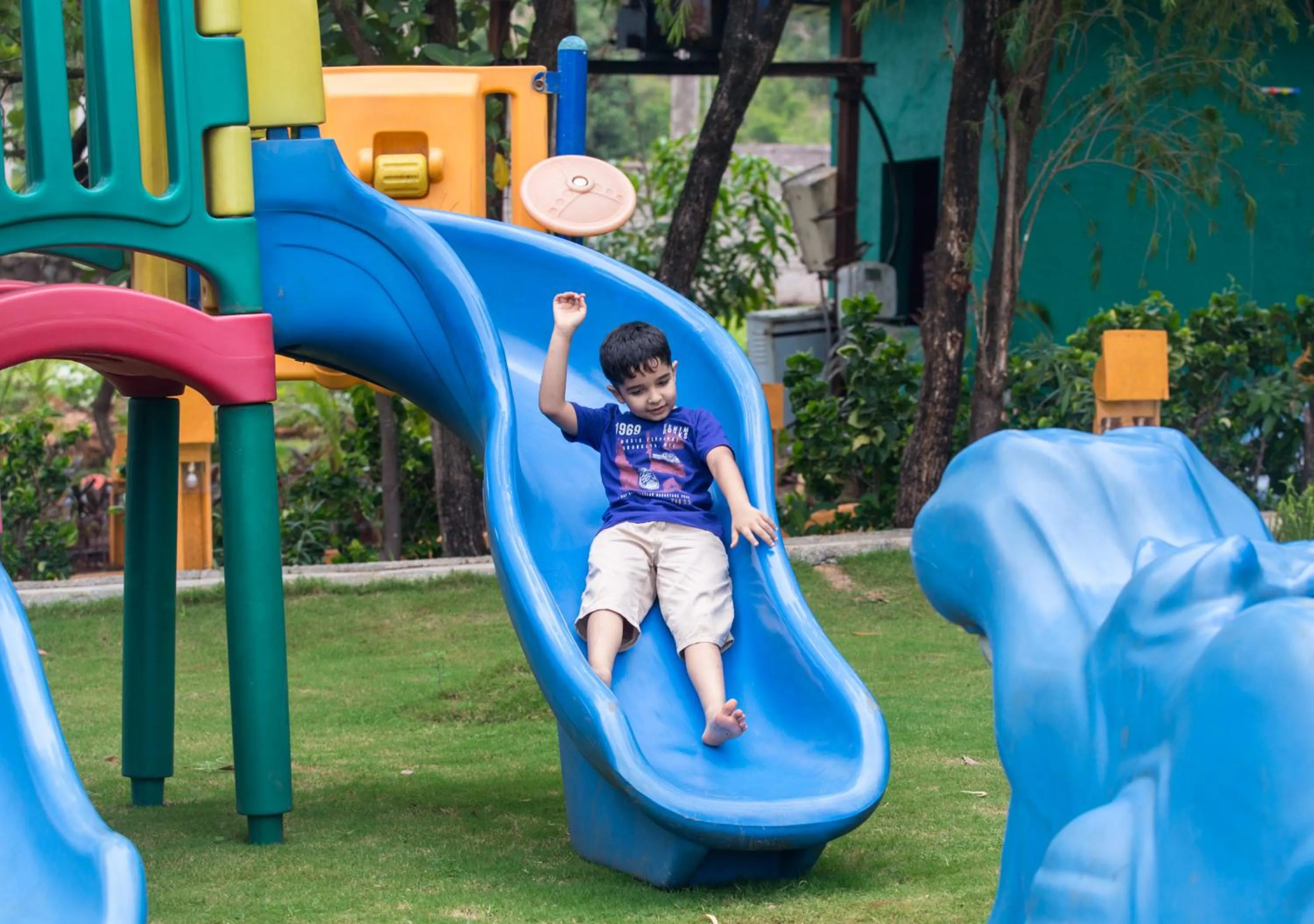 Children play ground in Residency Lake Resort & Spa