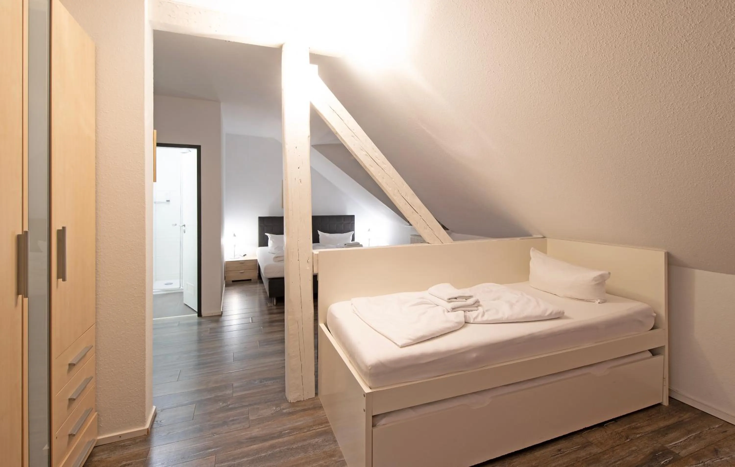 Bed in Hotel Scheffelhof