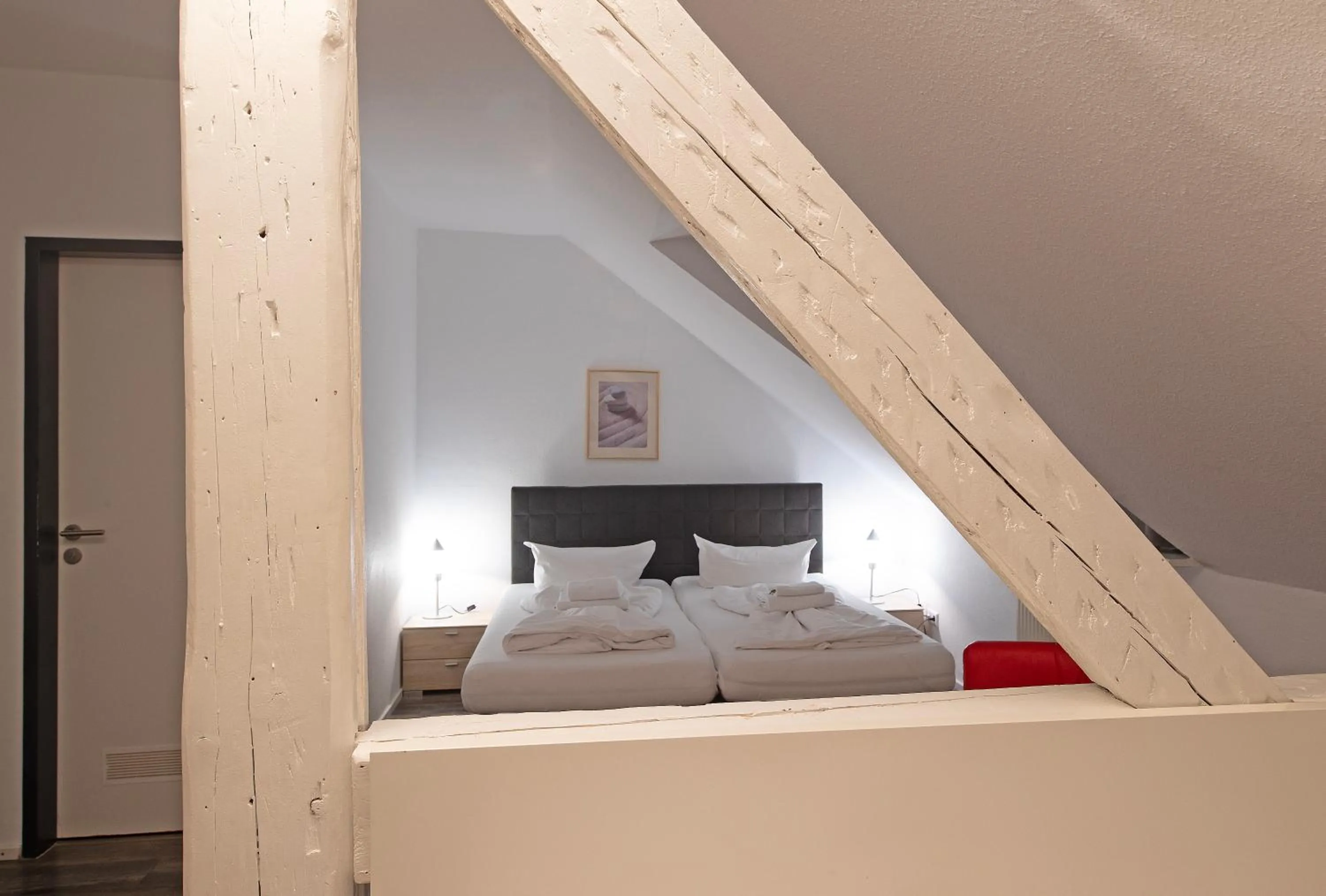 Bed in Hotel Scheffelhof