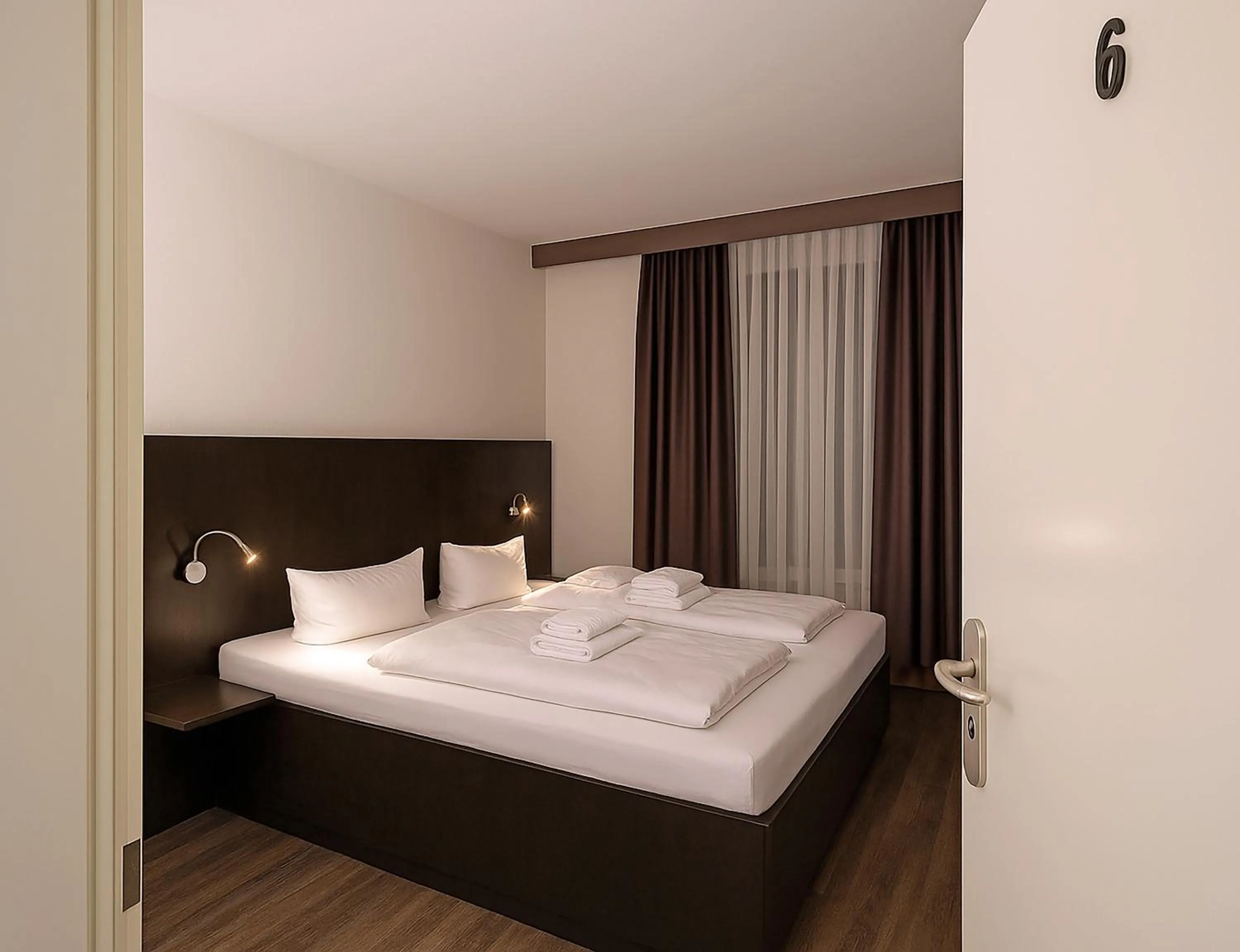 Bed in Hotel Scheffelhof