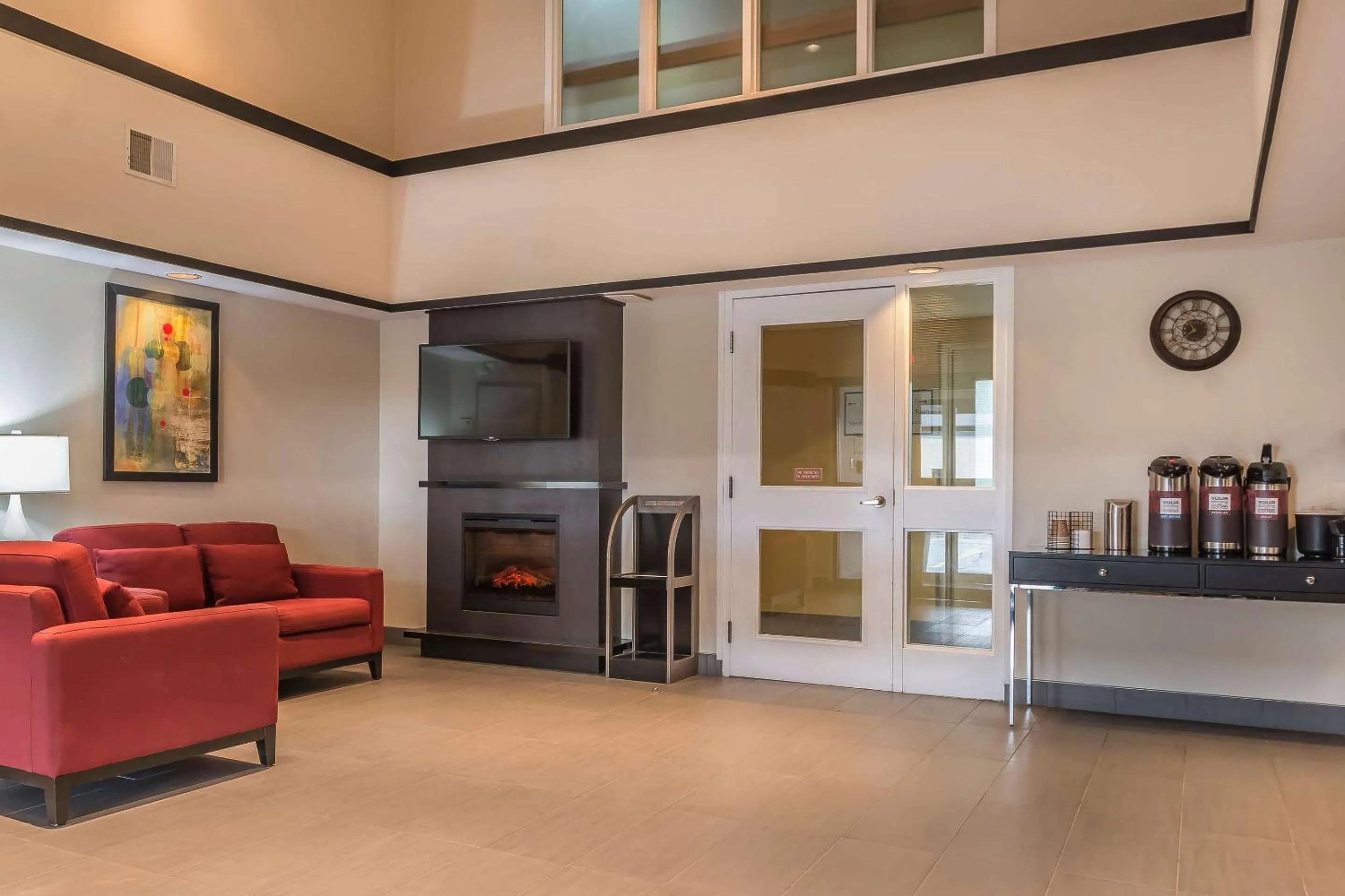 Lobby or reception in Comfort Inn