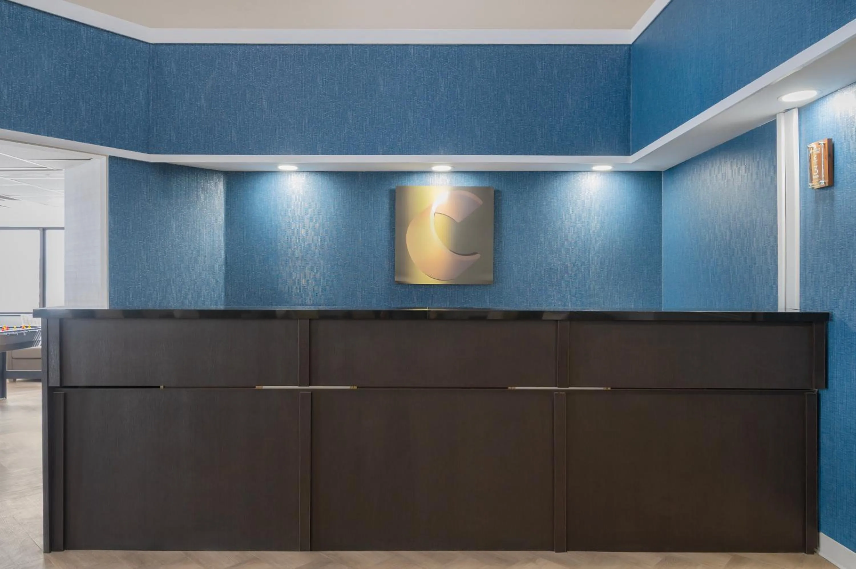 Lobby or reception in Comfort Inn