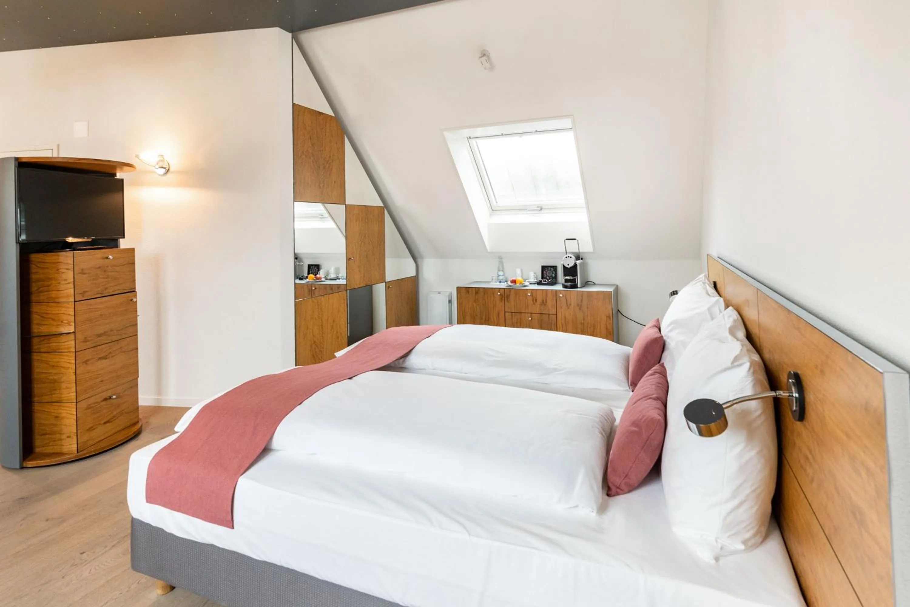 Bed in Tailormade Hotel KRONE Sarnen