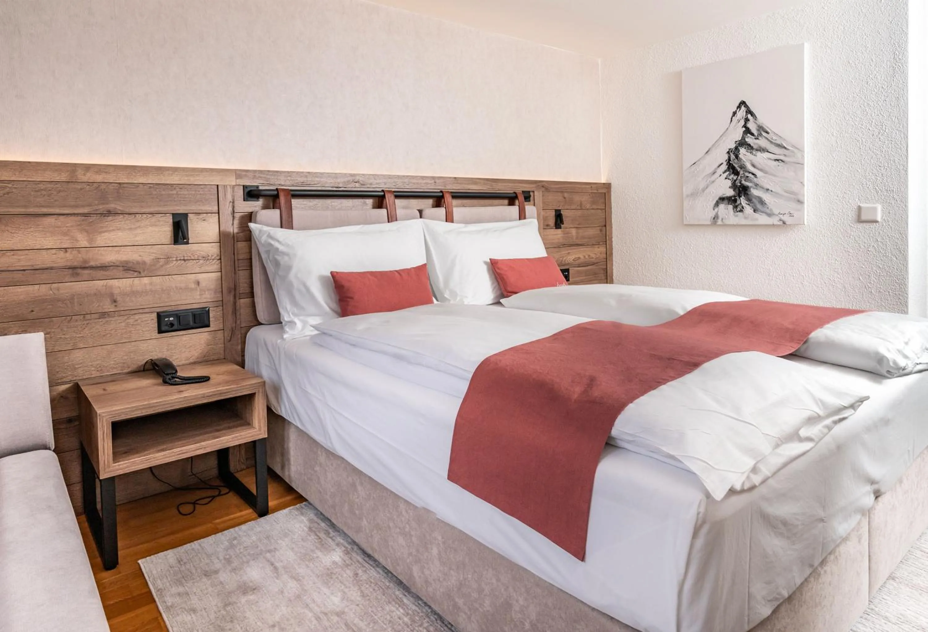 Bed in Tailormade Hotel KRONE Sarnen