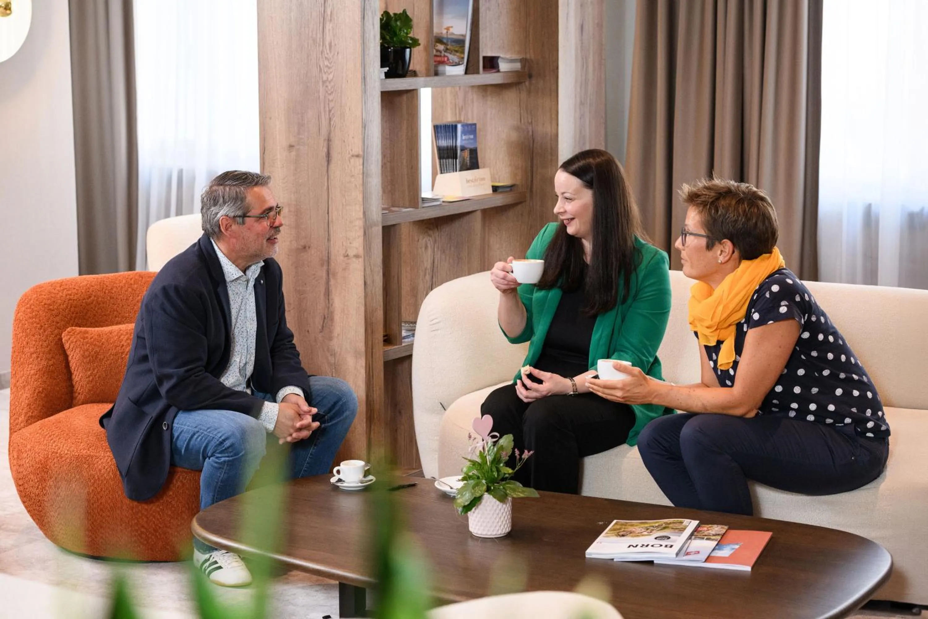 Lobby or reception in Tailormade Hotel KRONE Sarnen