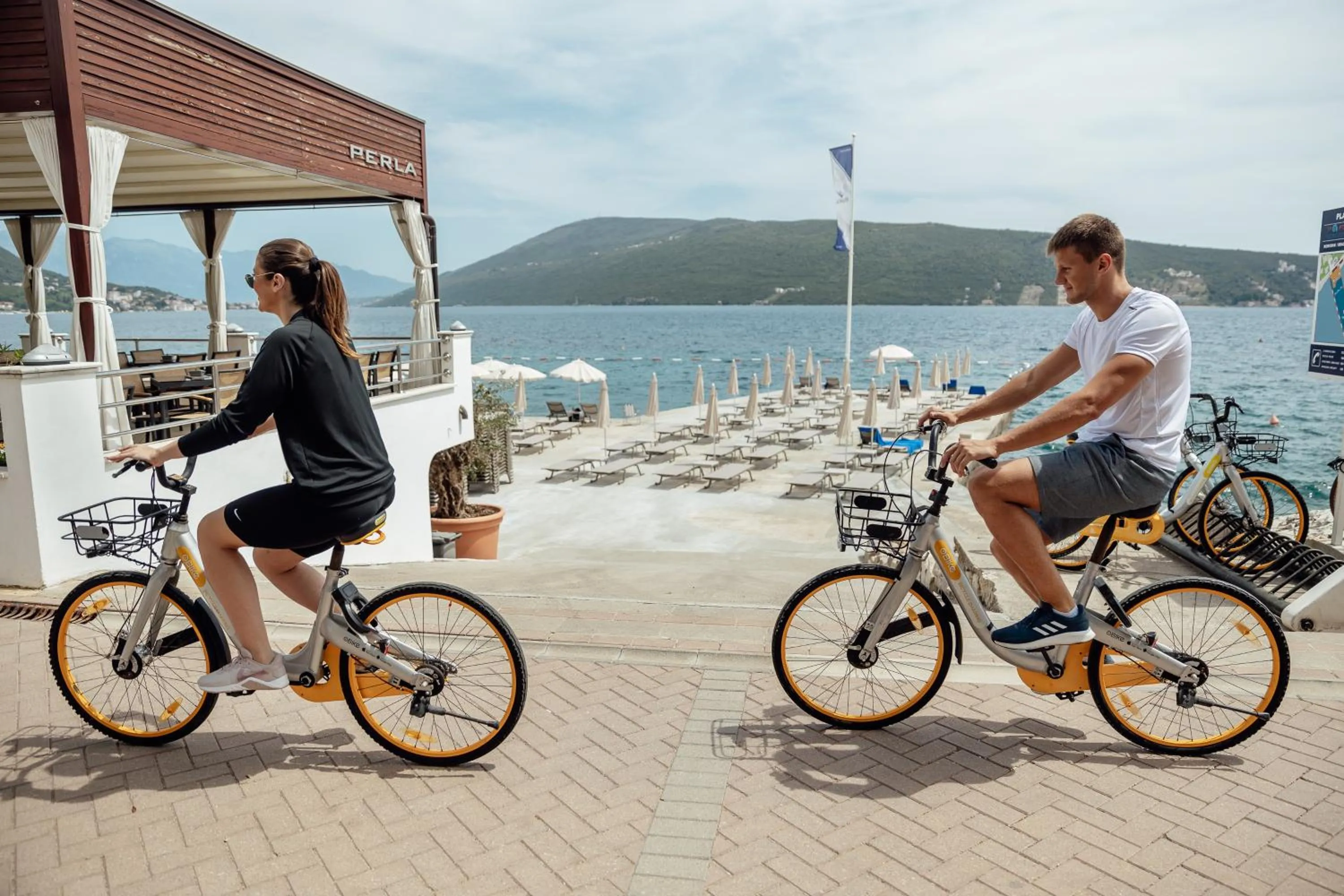 Beach in Hotel Perla