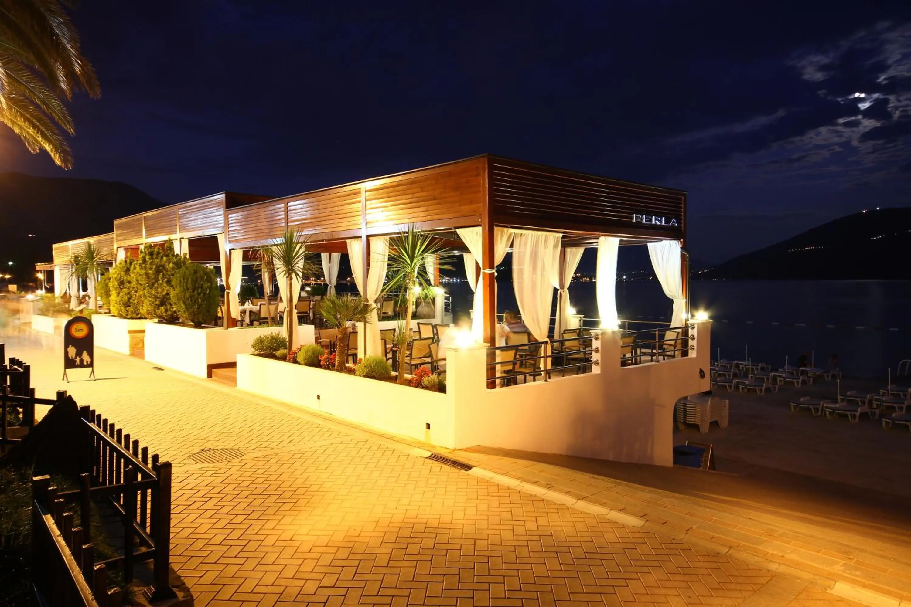 Property building in Hotel Perla