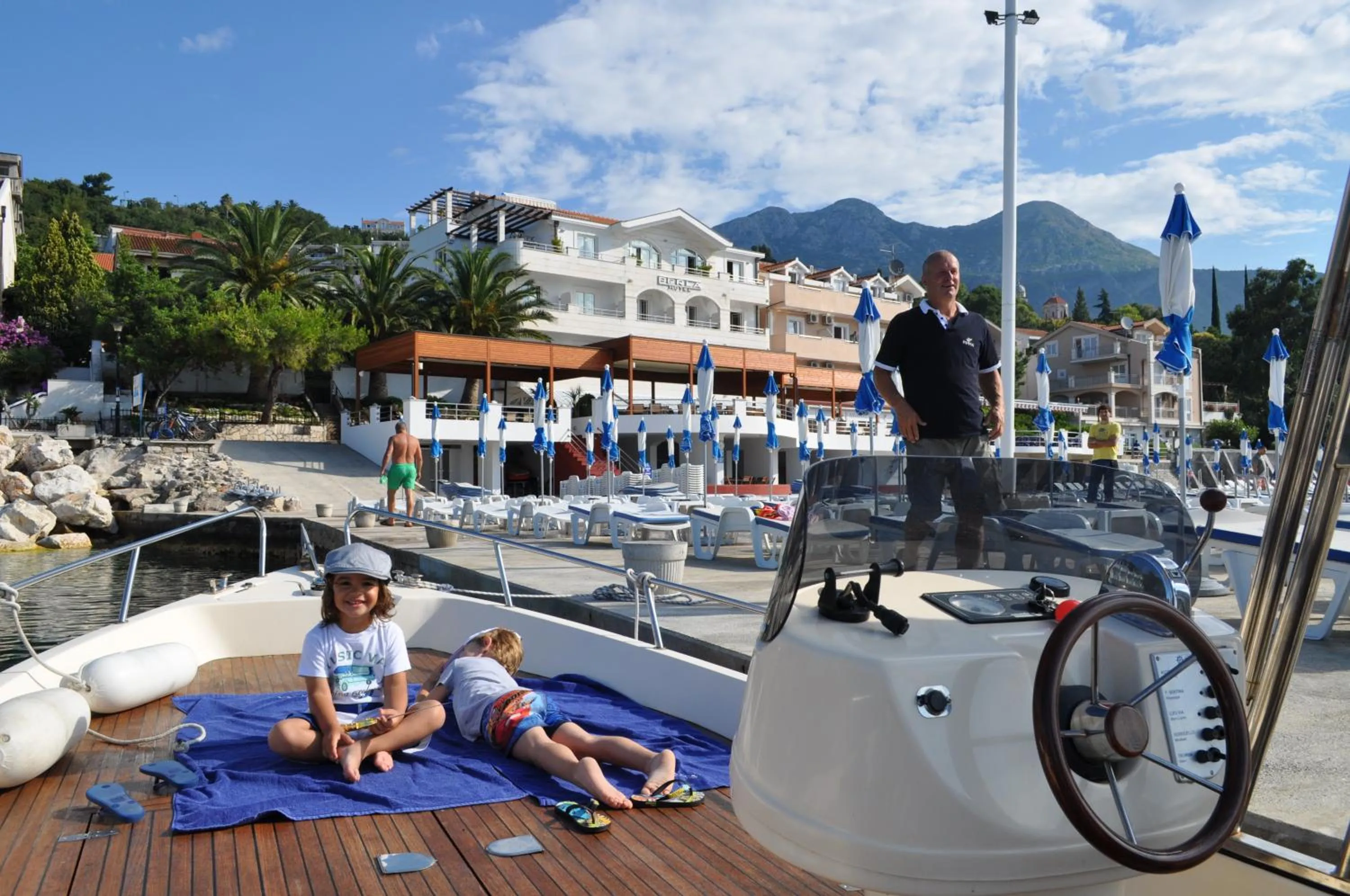 Beach in Hotel Perla