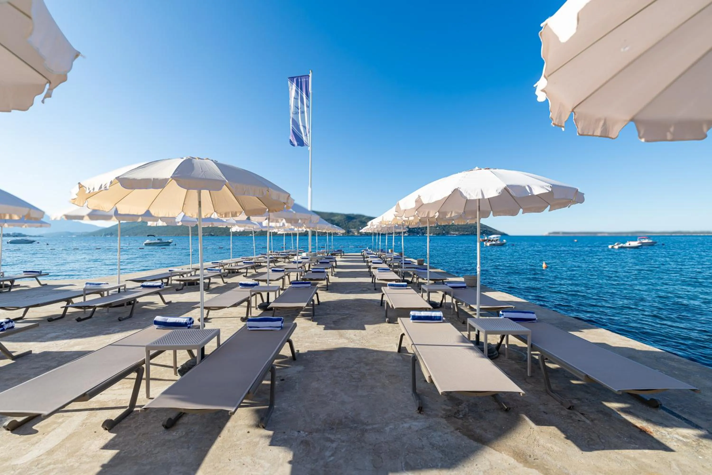 Beach in Hotel Perla