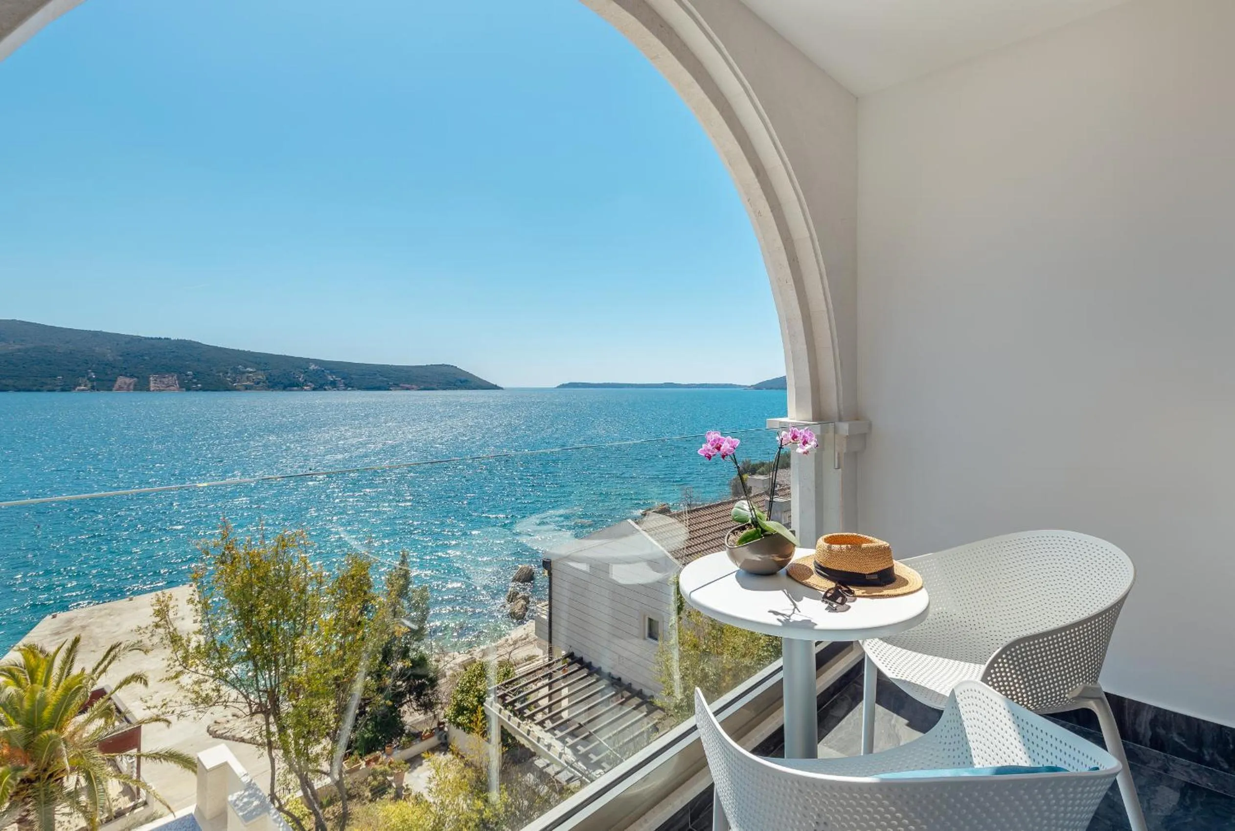 Balcony/Terrace in Hotel Perla