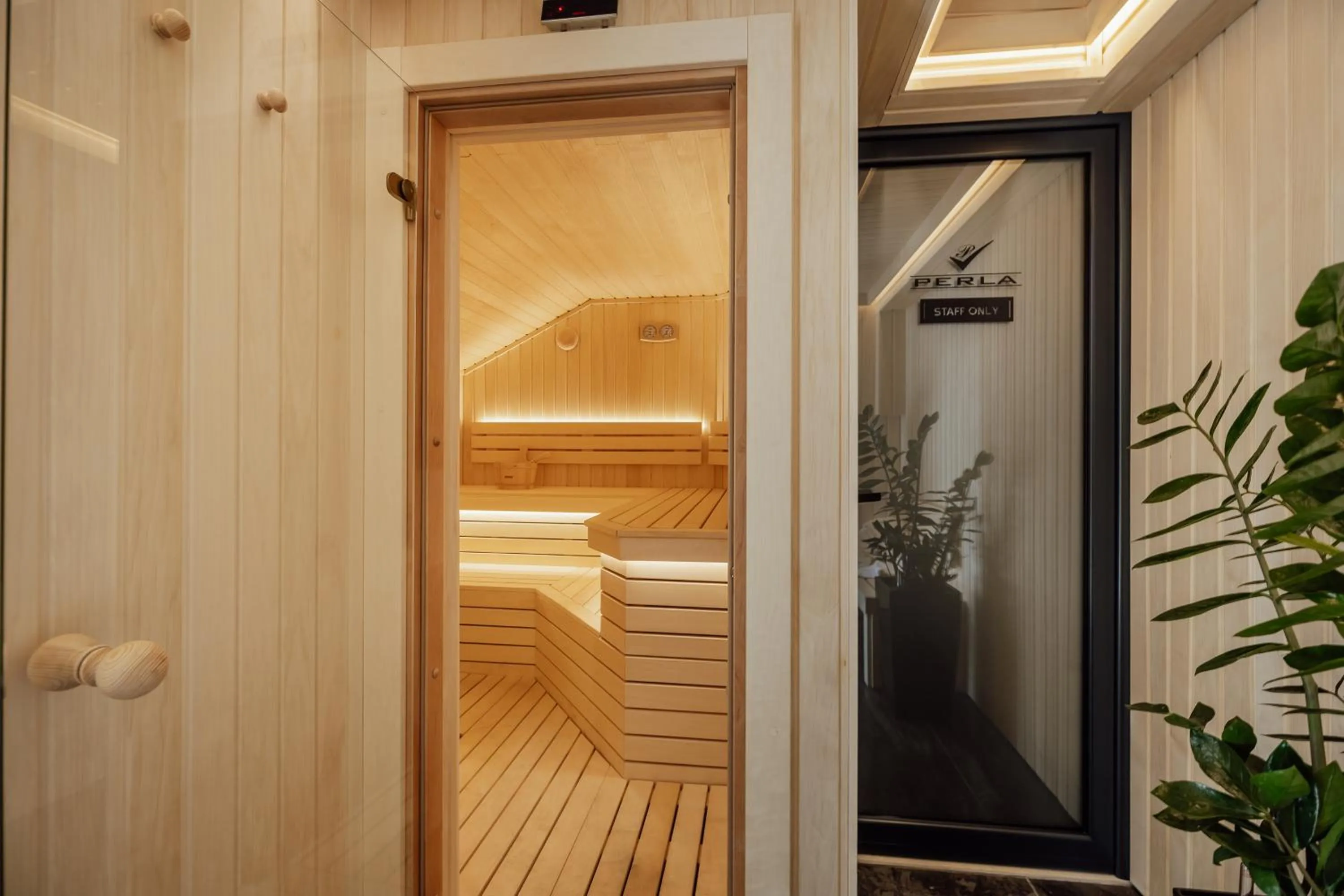Sauna in Hotel Perla