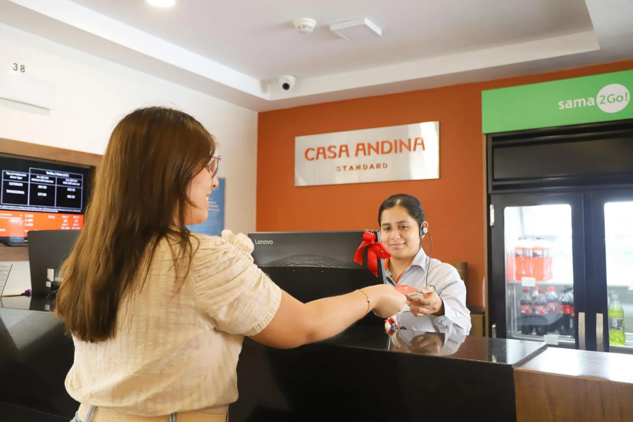 Lobby or reception in Casa Andina Standard Miraflores San Antonio