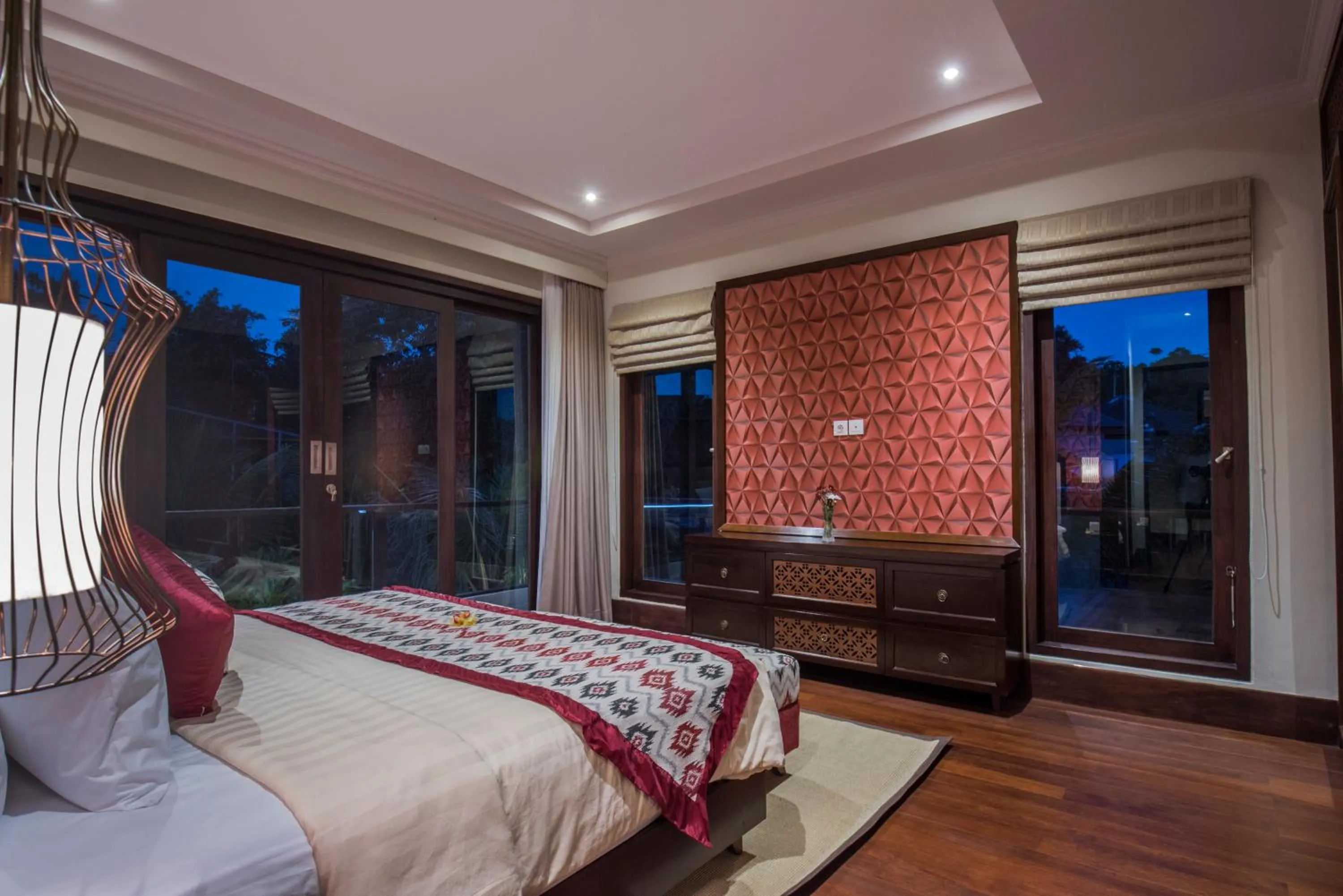 Bedroom, Bed in Natya Villa Jimbaran