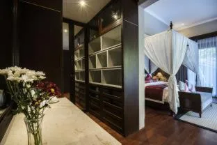 Bed in Natya Villa Jimbaran