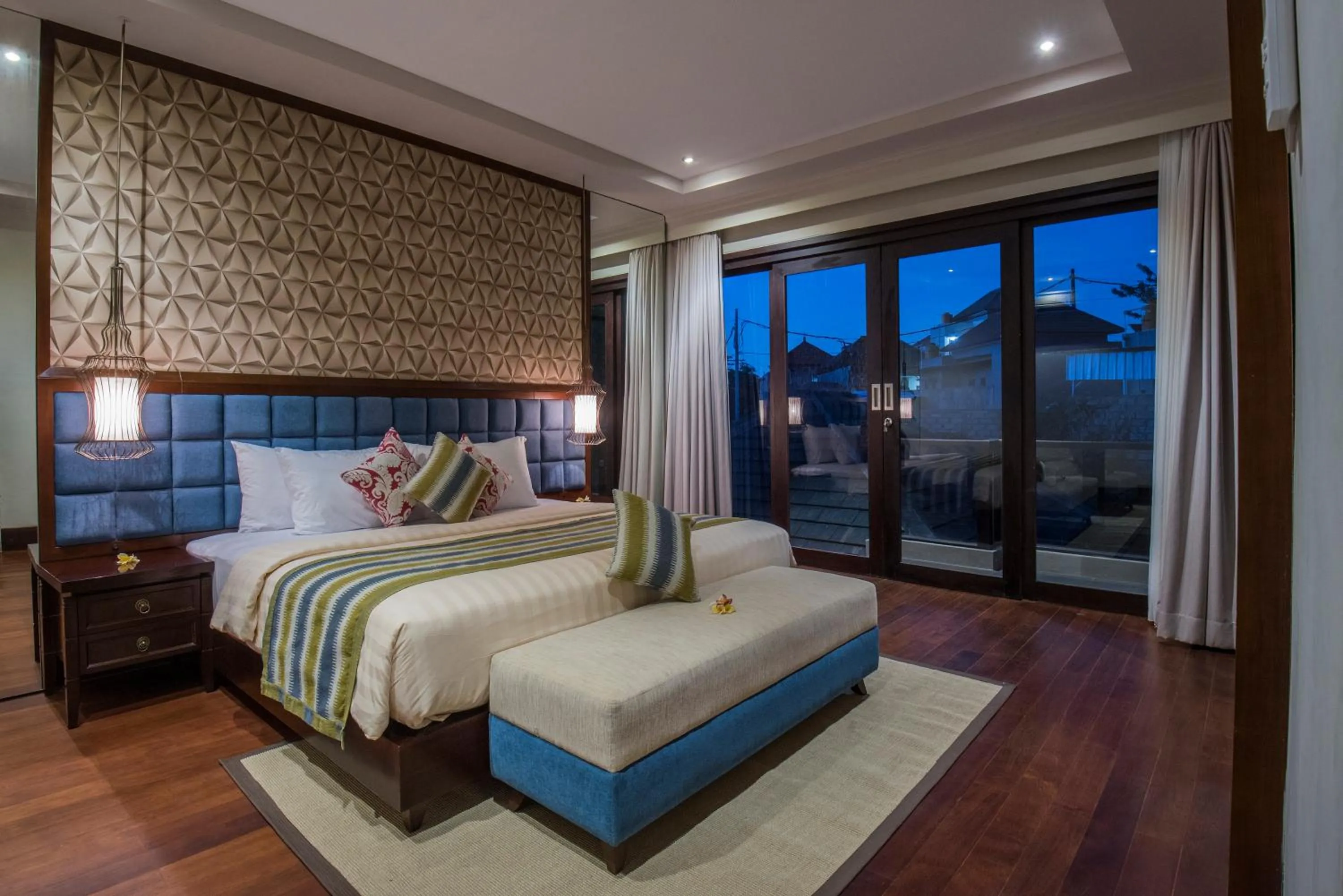 Bedroom, Bed in Natya Villa Jimbaran