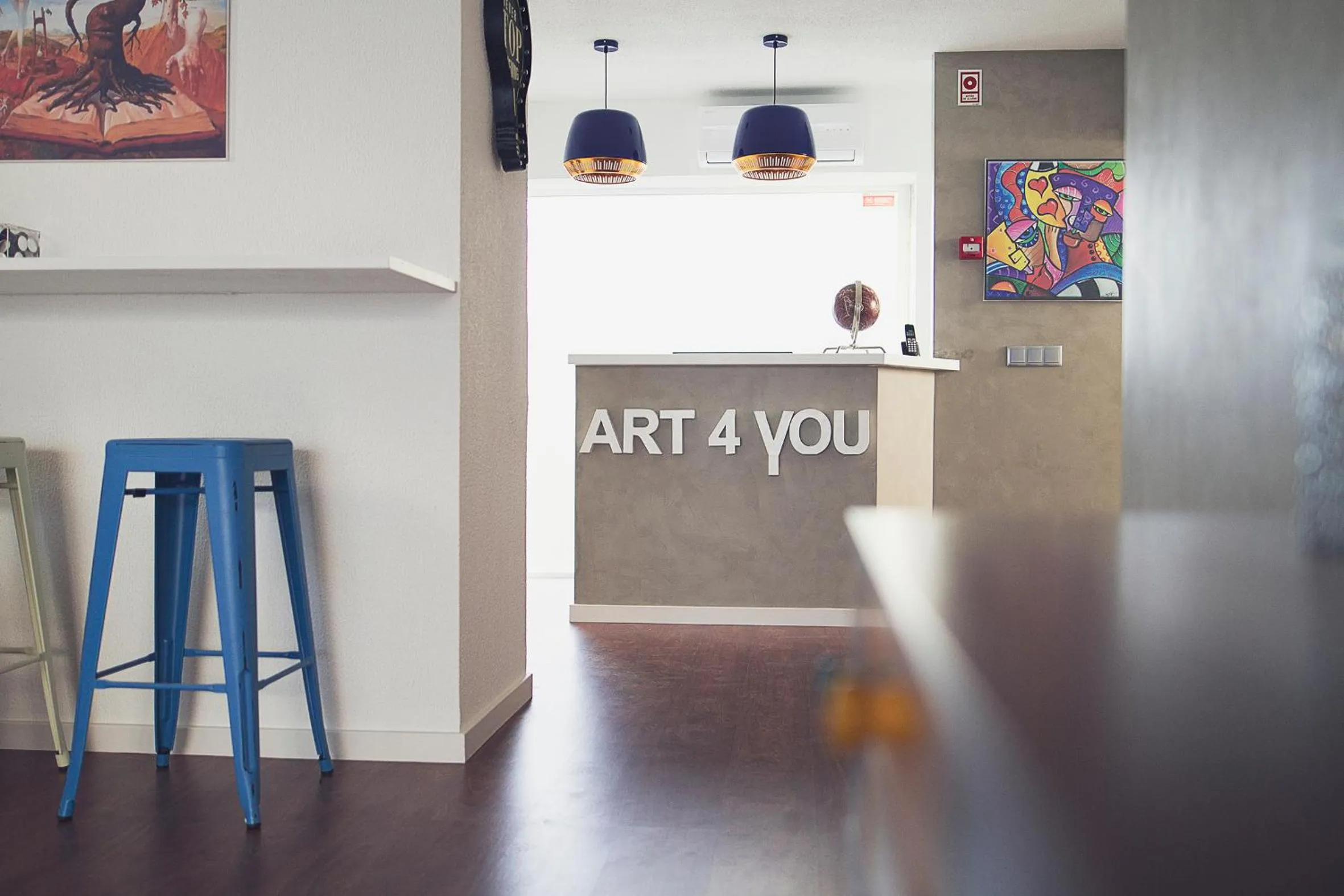 Lobby or reception in Art 4 You Cascais Suites