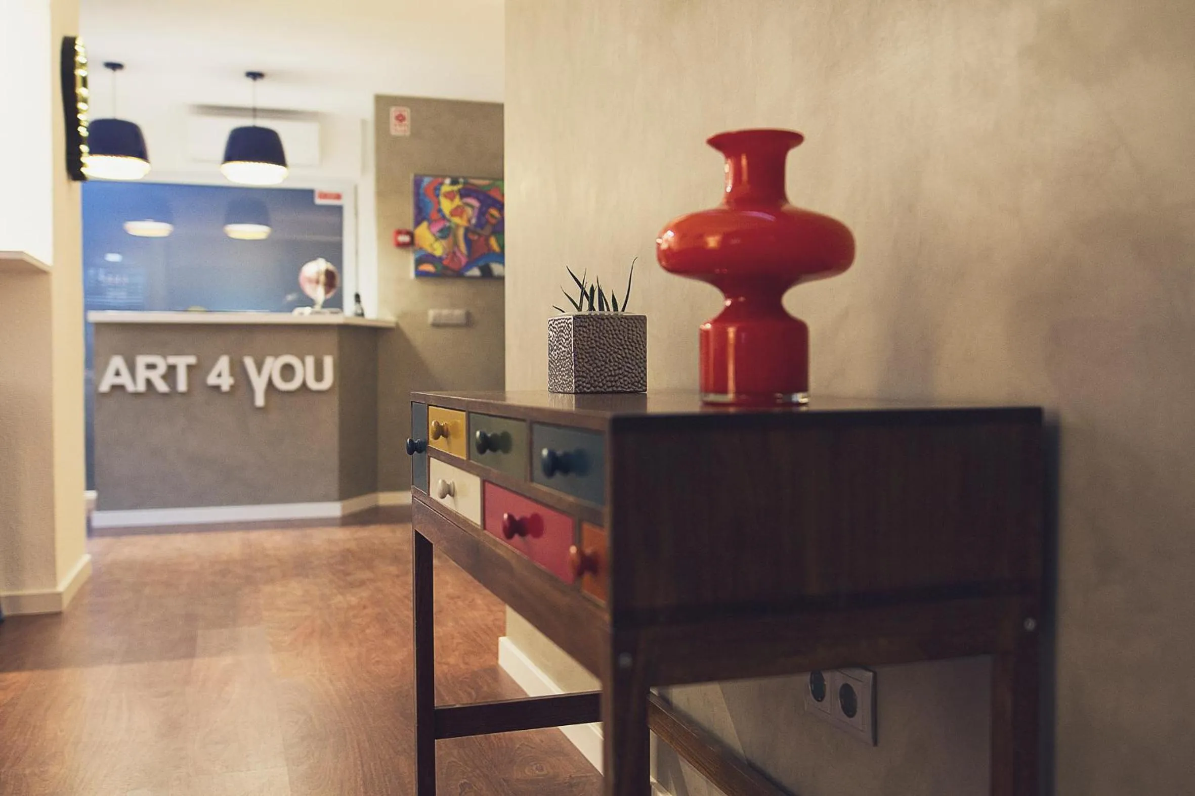 Seating area in Art 4 You Cascais Suites